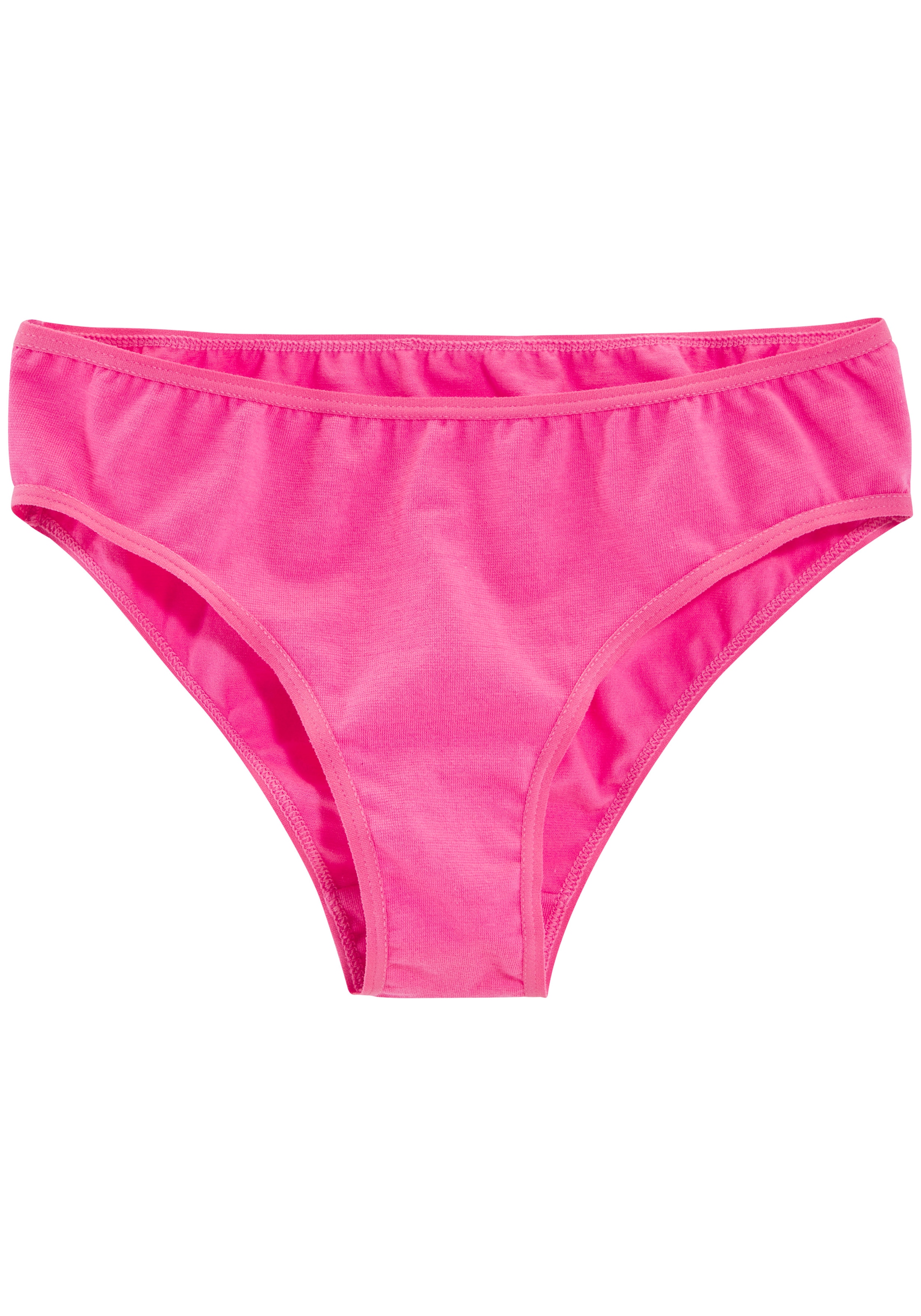 petite fleur Bikinislip Packung, 8 Stk. mit Sternen-Print und unifarben