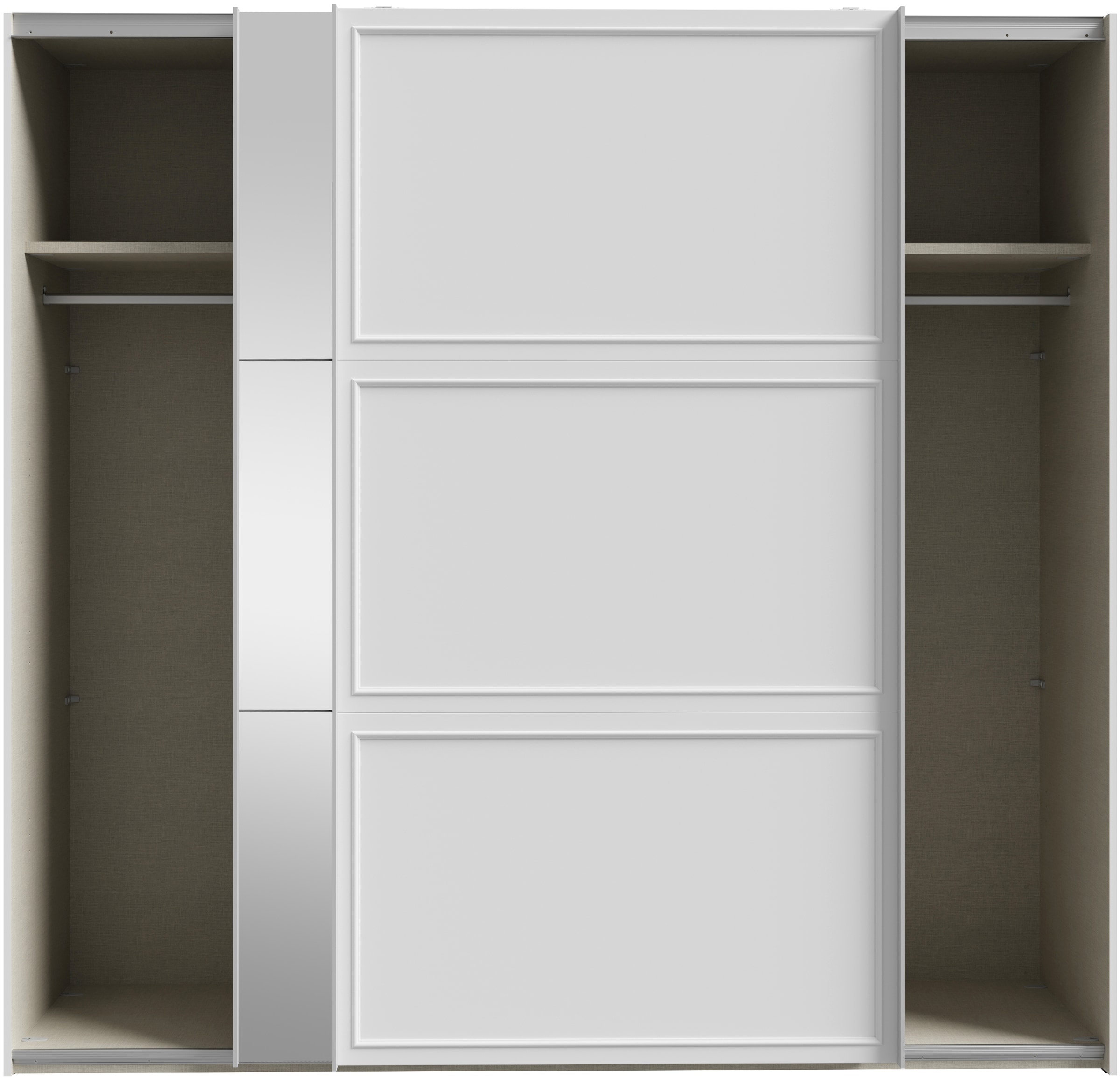 FORTE Schwebetürenschrank