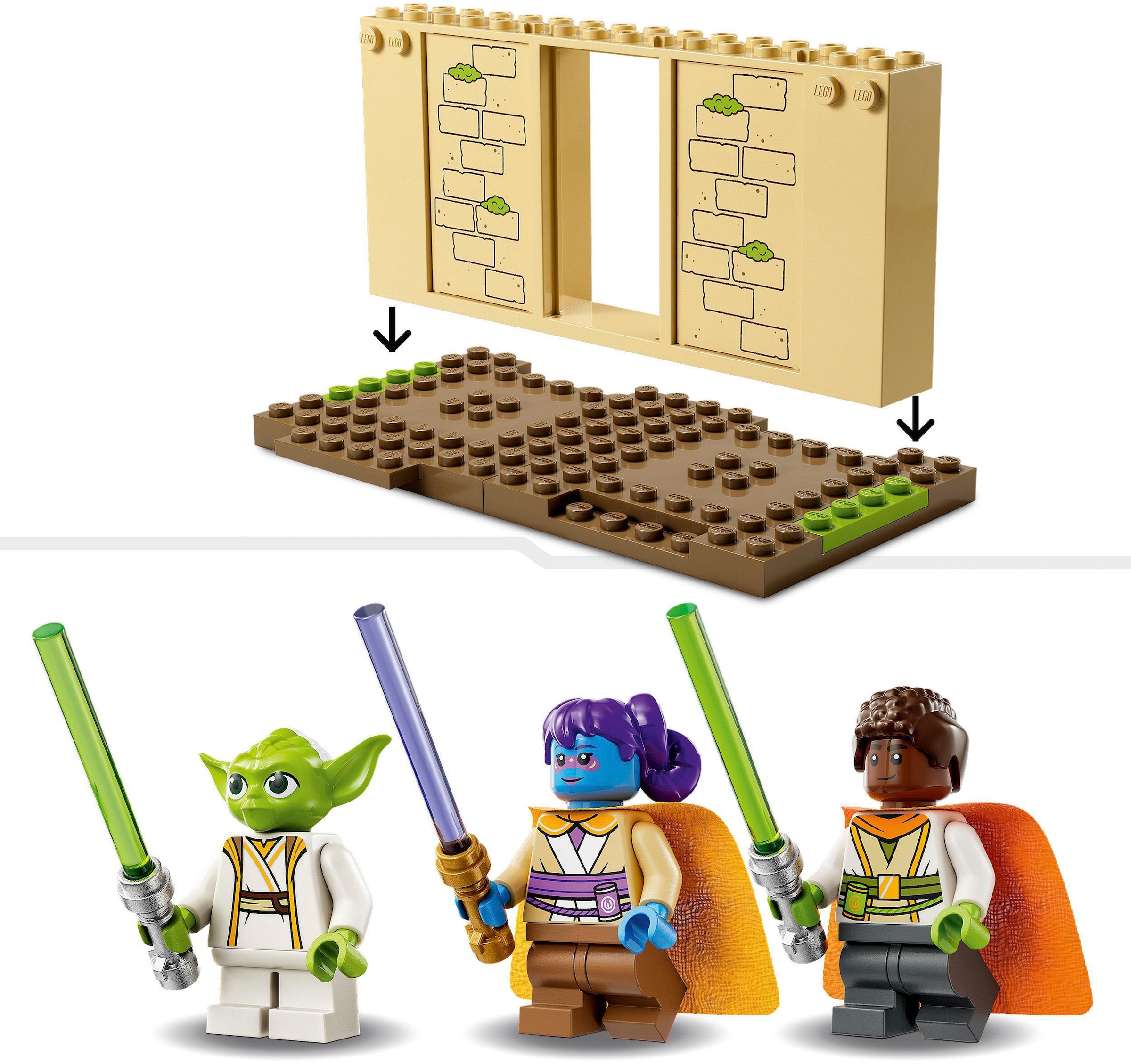 LEGO® Konstruktionsspielsteine »Tenoo Jedi Temple™ (75358), LEGO® Star Wars™«, (124 St.), Made in Europe