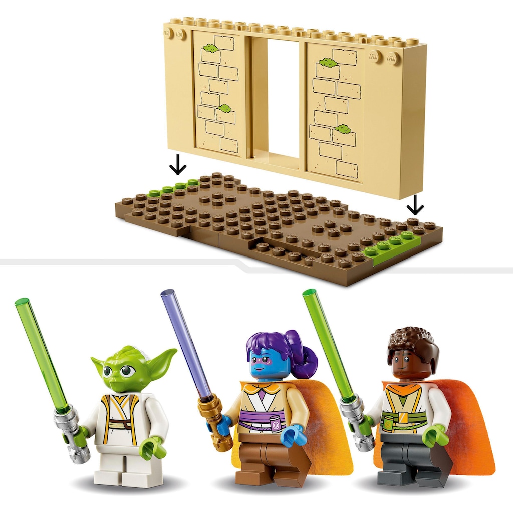 LEGO® Konstruktionsspielsteine »Tenoo Jedi Temple™ (75358), LEGO® Star Wars™«, (124 St.)