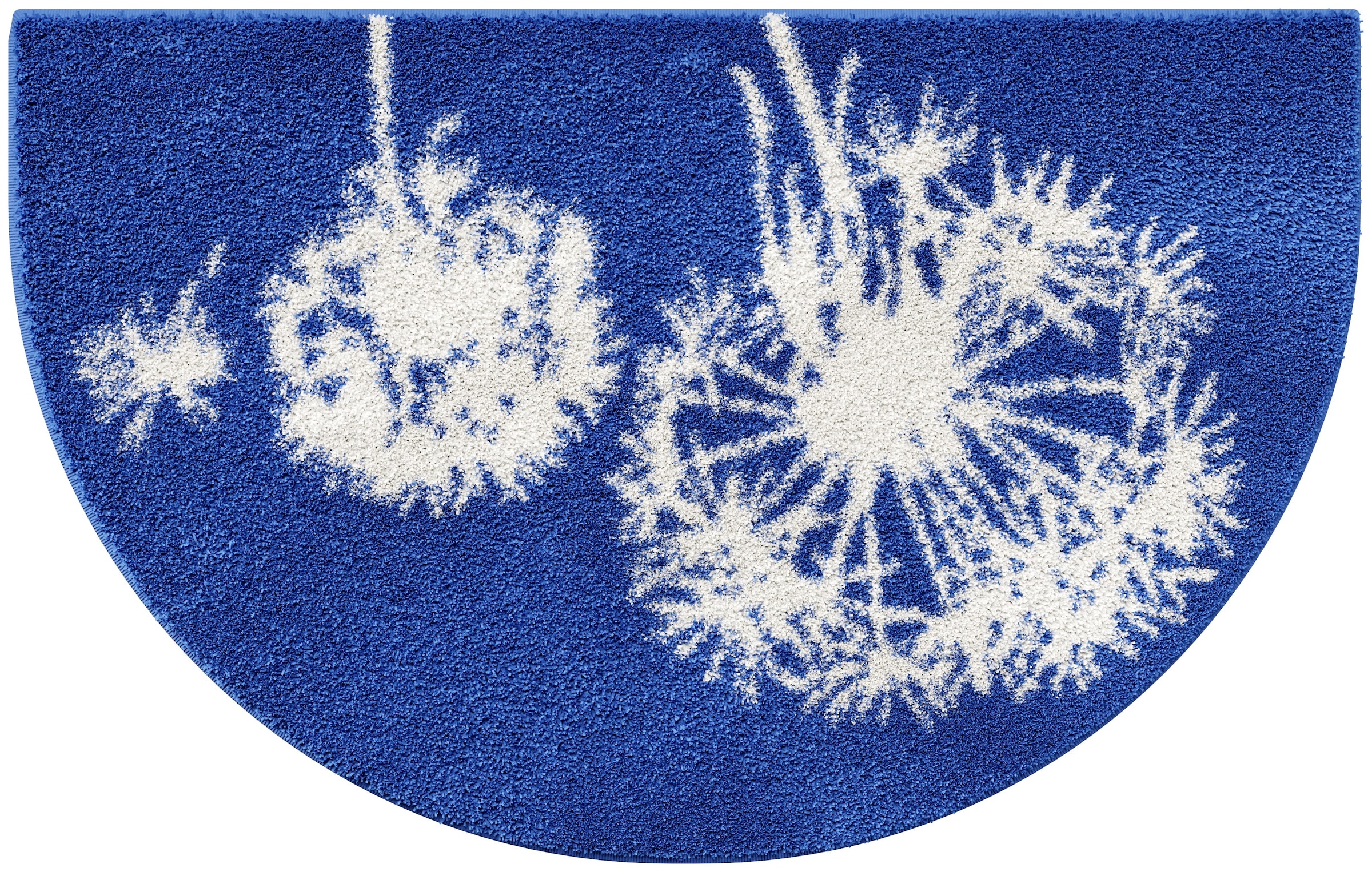 Grund Badematte »Pusteblume, Badvorleger, Badezimmer Teppich, sehr weich«, rutschhemmend beschichtet, schnell trocknend-fußbodenheizungsgeeignet, weiche Haptik, auch als 2-teiliges Set erhältlich, Made in Europe