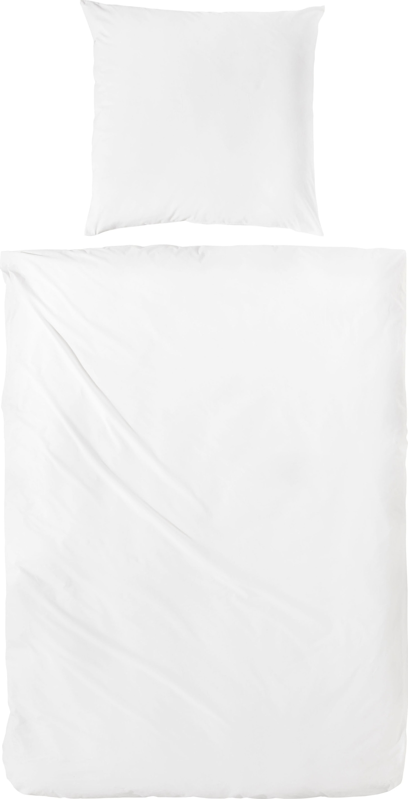 Primera Bettwäsche »Uni Luxus-Satin in Gr. 135x200, 155x220 oder 200x200 cm günstig online kaufen