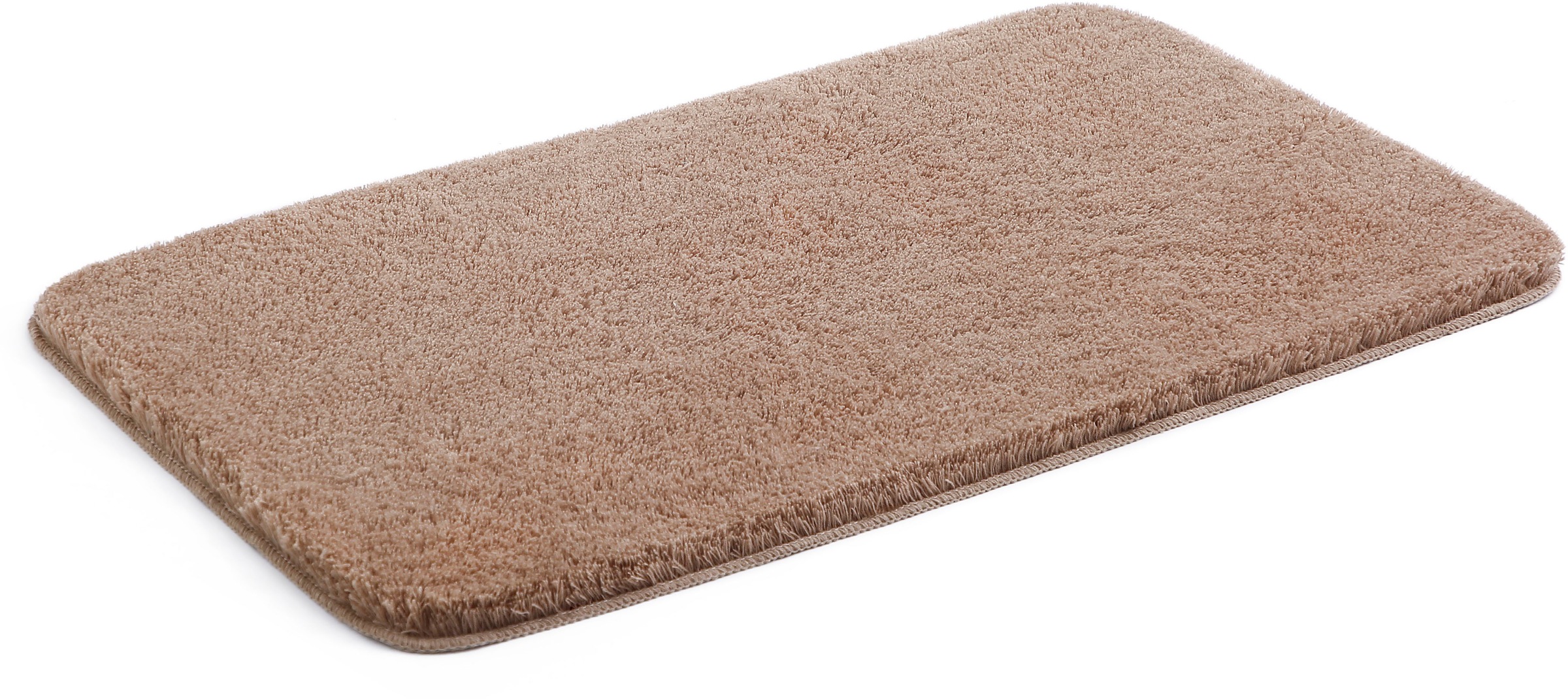 my home Badematte »Merida, Badvorleger, Badezimmer Teppich« Höhe 32 mm ruts günstig online kaufen