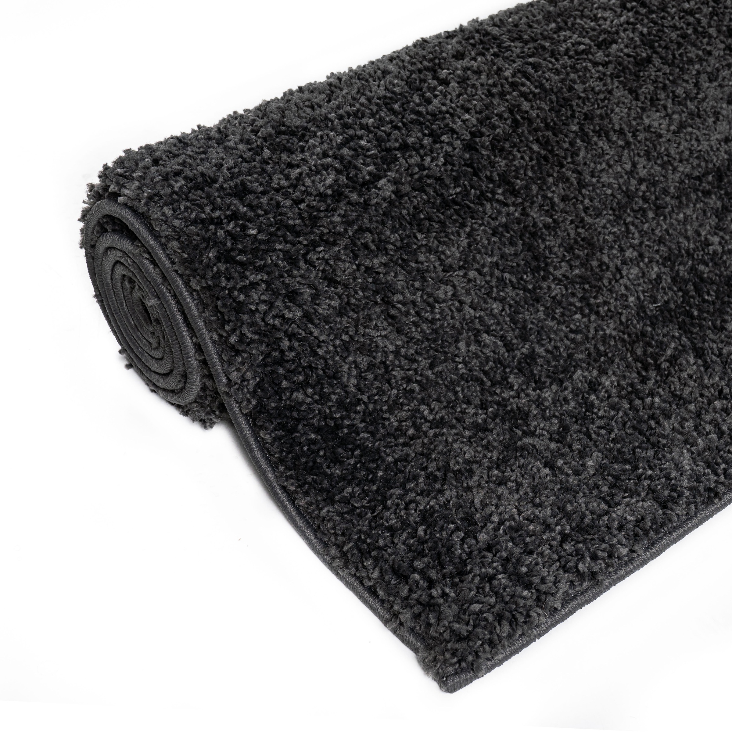 Bruno Banani Läufer »Shaggy Soft«, rechteckig, 30 mm Höhe, Läufer, Brücke, gewebt, Uni-Farben, besonders weich