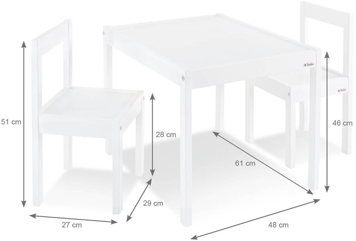 Pinolino® Kindersitzgruppe »Olaf, 3-tlg.« Set, 3 tlg.