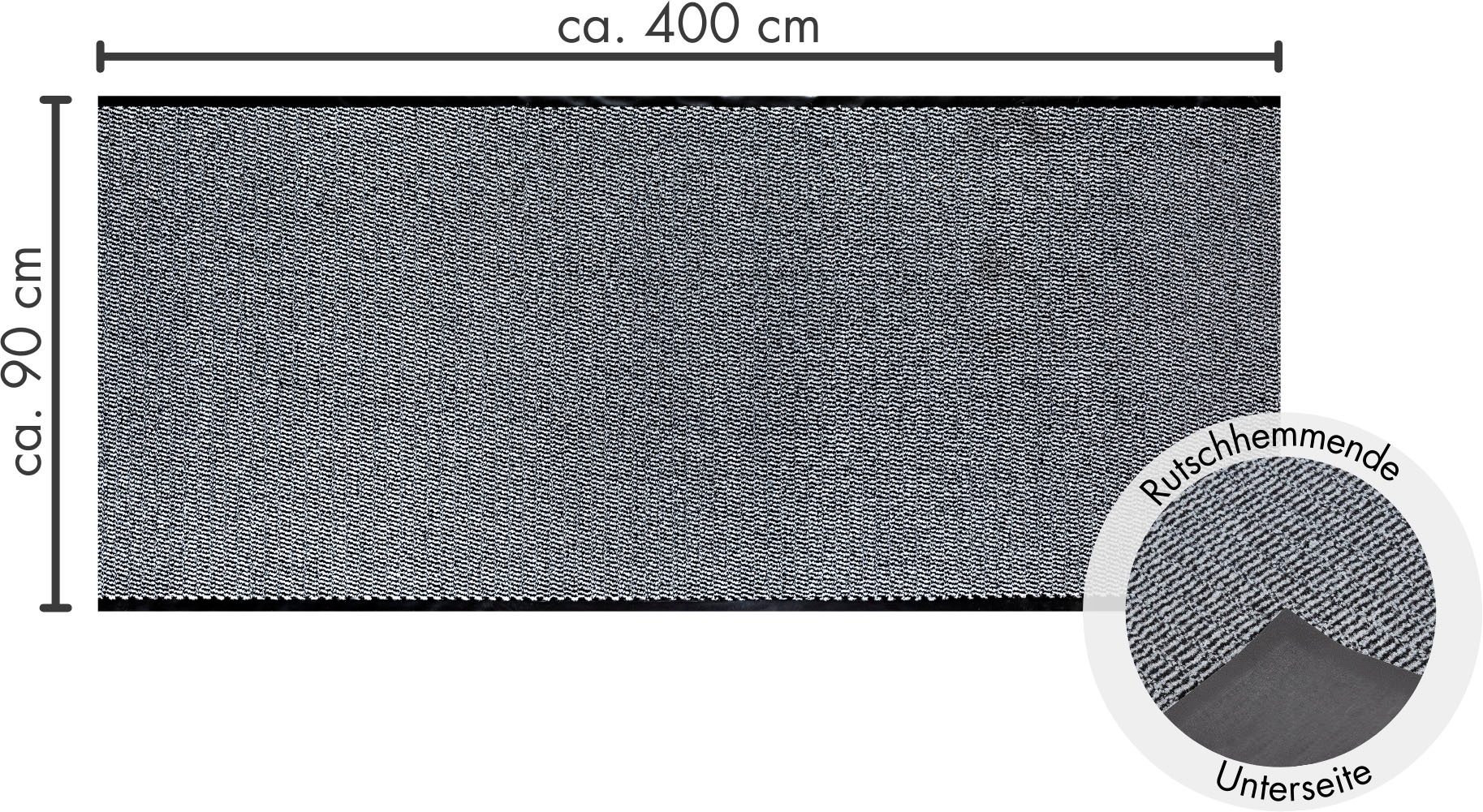 Andiamo Fußmatte »Easy, Made in Netherlands«, rechteckig, 5 mm Höhe, Schmutzfangmatte, rutschhemmend, Innen- und überdachten Außenbereich