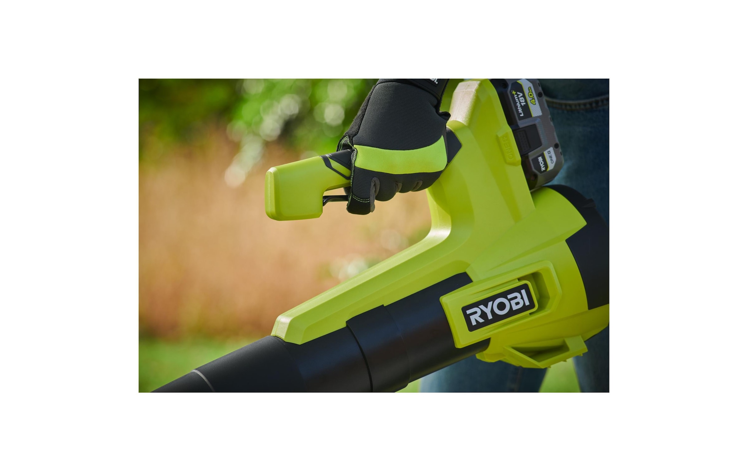 RYOBI Akku-Laubbläser »RYOBI 18 V, 160 km/h, ohne Akku und Ladegerät«