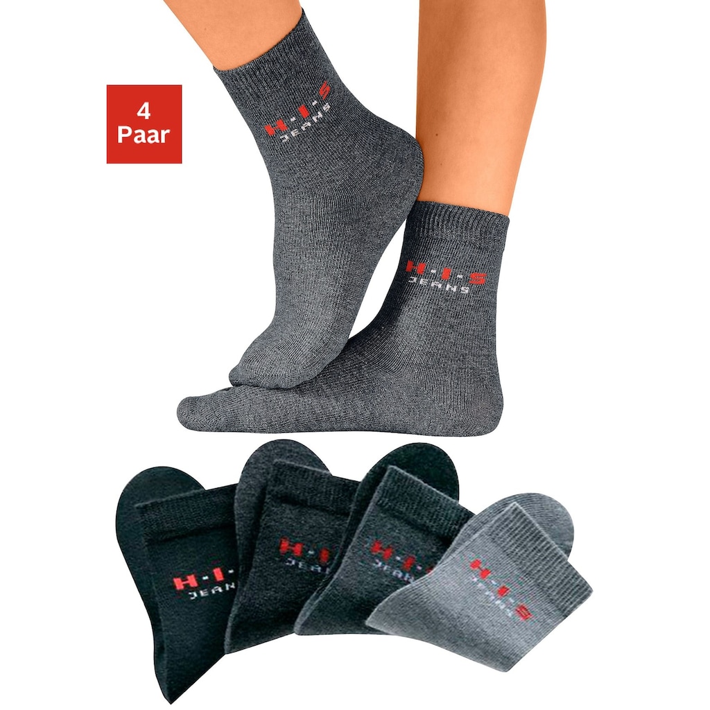 H.I.S Basicsocken, (4 Paar)