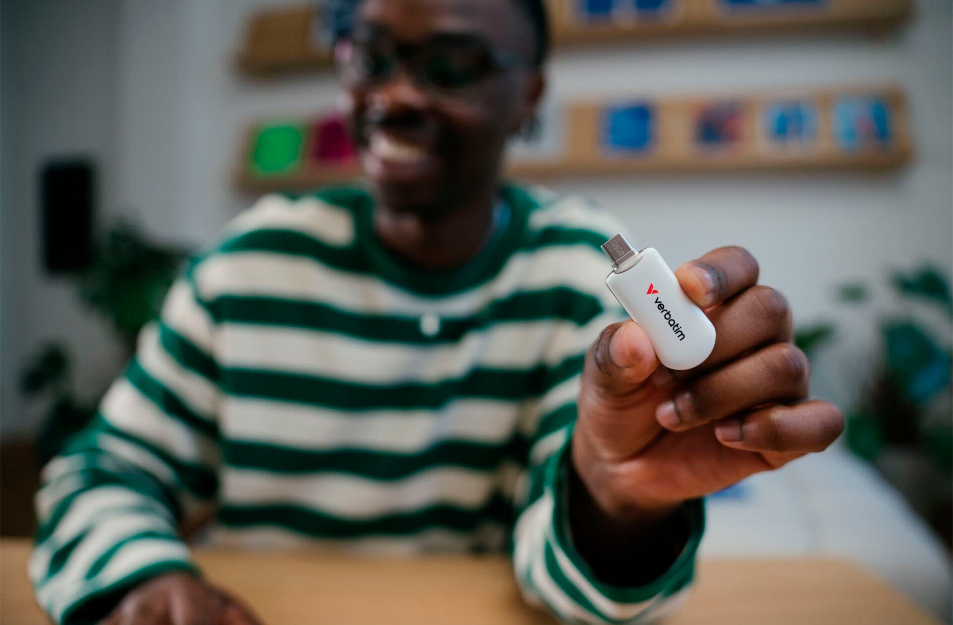 Verbatim USB-Stick »Plectra 512GB USB-C Flash Drive«, (USB 2.0 Lesegeschwindigkeit 100 MB/s)