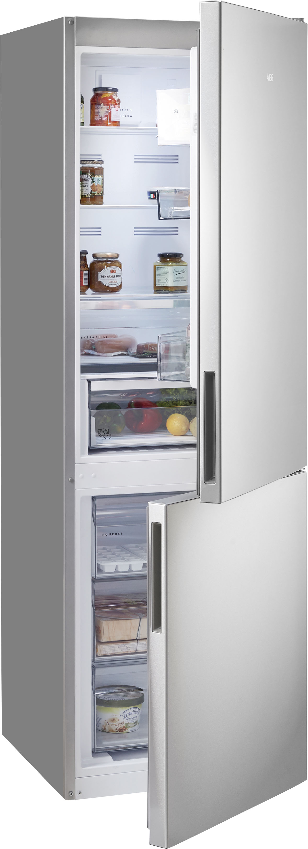 Kühl-/Gefrierkombination »RCB632D4MM«, RCB632D4MM, 186 cm hoch, 59,5 cm breit