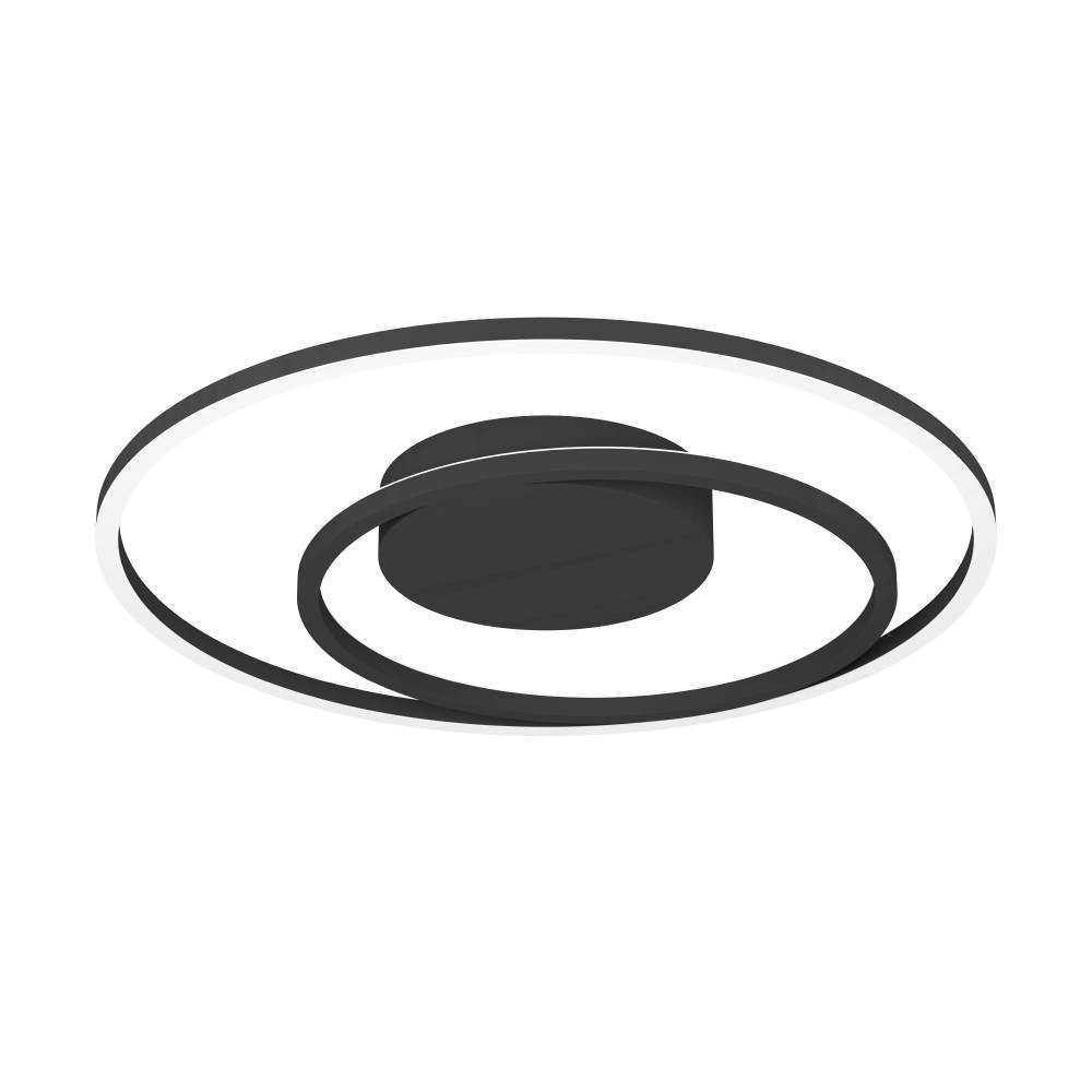 EGLO Deckenleuchte »CALAGRANO-Z Deckenlampe schwarz weiß, ZigBee 3.0, Backl günstig online kaufen
