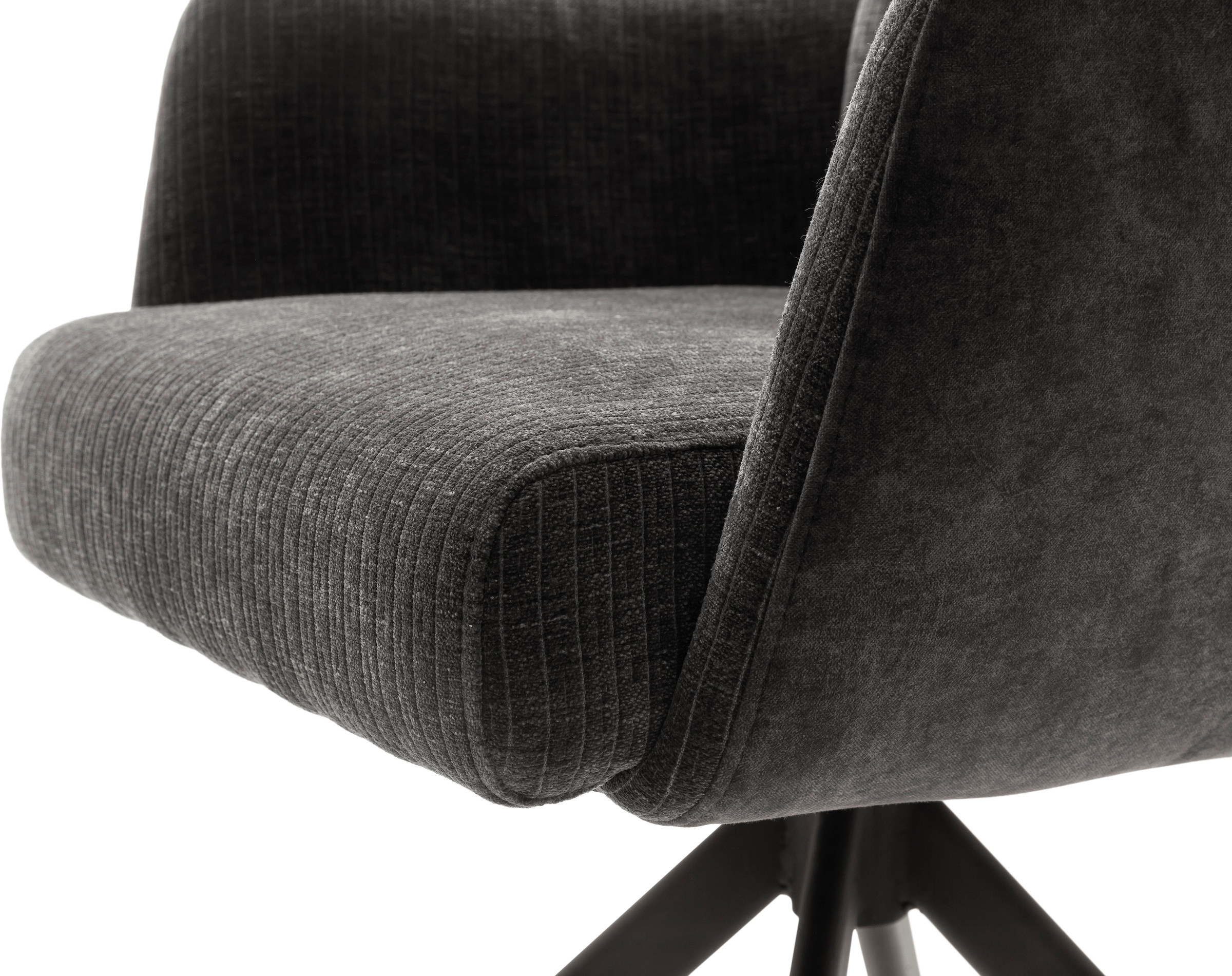 MCA furniture Esszimmerstuhl »MALIA« () (Set, 2 Stck), 360° drehbar, Taschenfederkern, Sitzhöhe ca. 49 cm