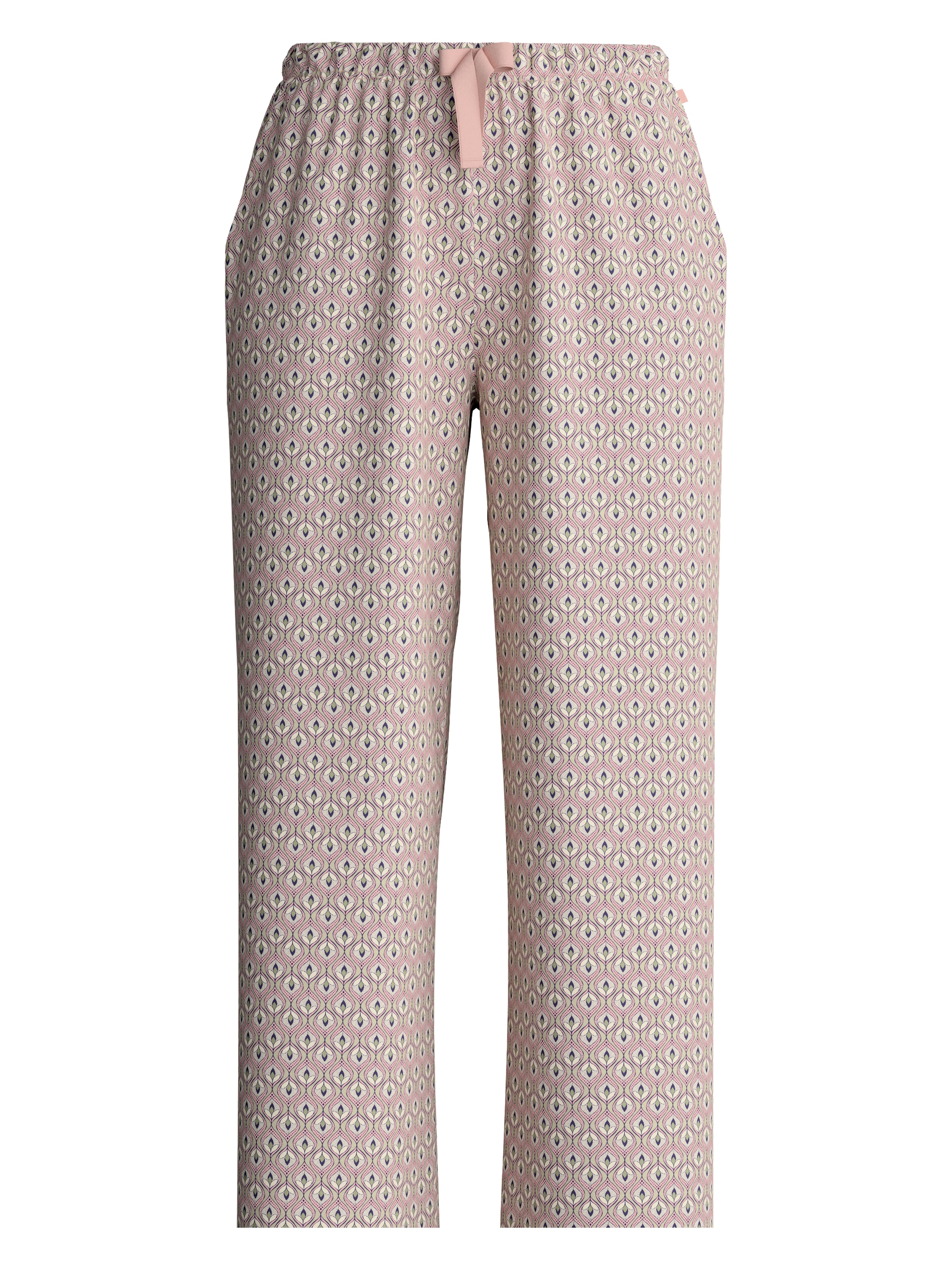 CALIDA Pyjamahose »Favourites Arts«  mit seitlichen Taschen und weicher Interlock-Qualität