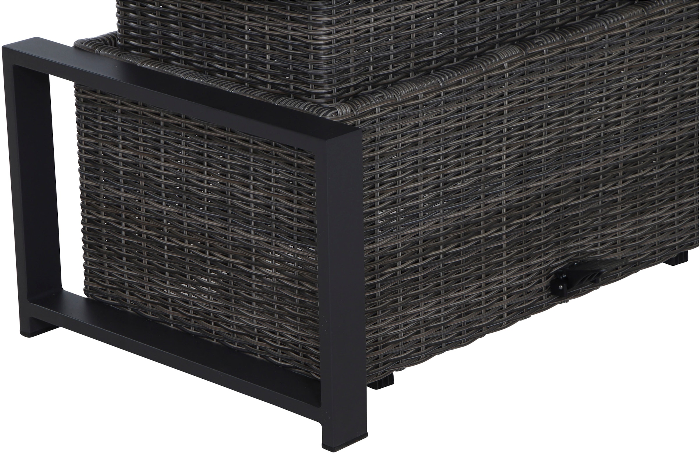 Siena Garden Gartenlounge-Set »Corido«, (Set, 9 tlg.), bestehend aus 2 Sesseln, 1 Sofa, 1 Tisch und 5 Auflagen