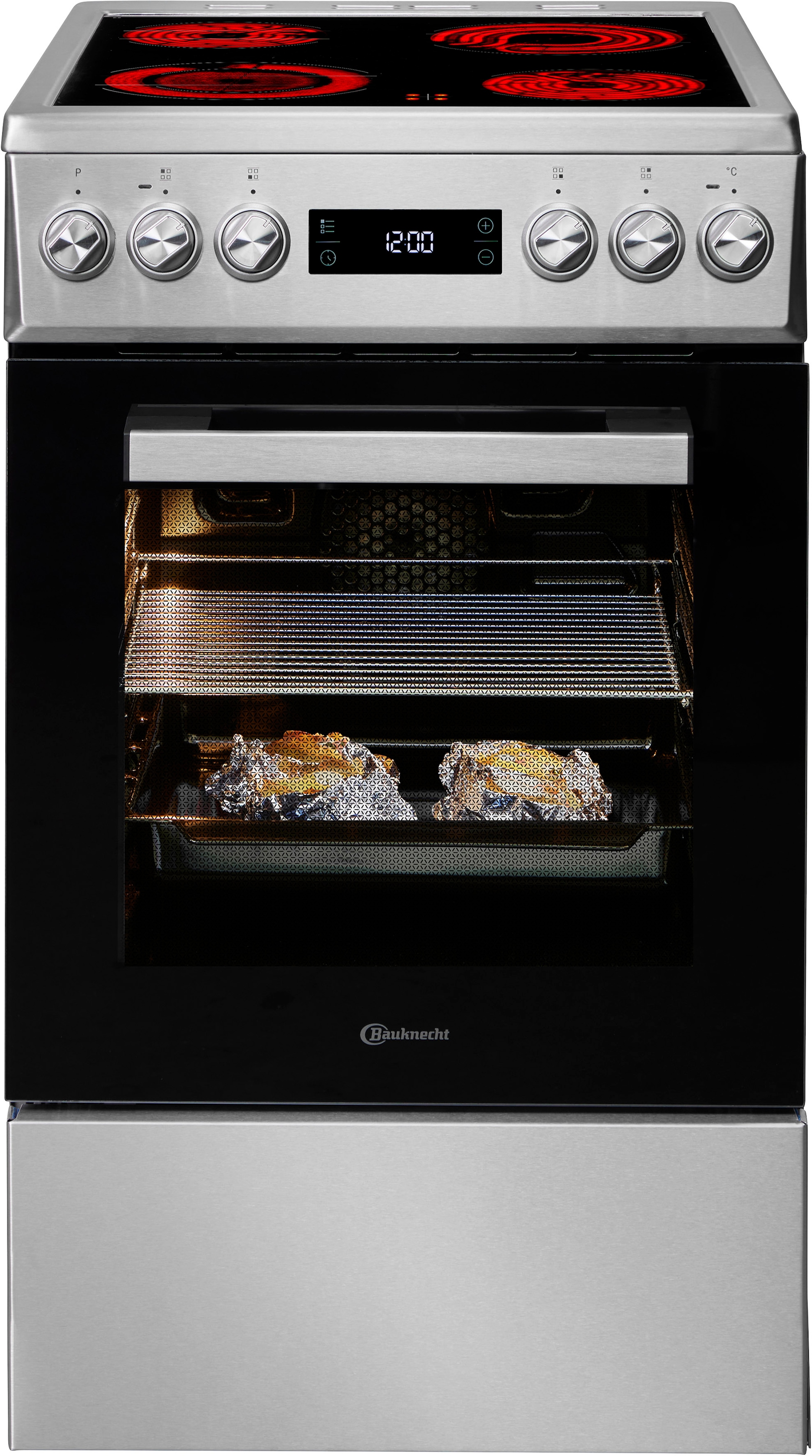 BAUKNECHT Elektro-Standherd »B5V8LMX«, Hydrolyse, Hydrolyse-Reinigungsfunktion
