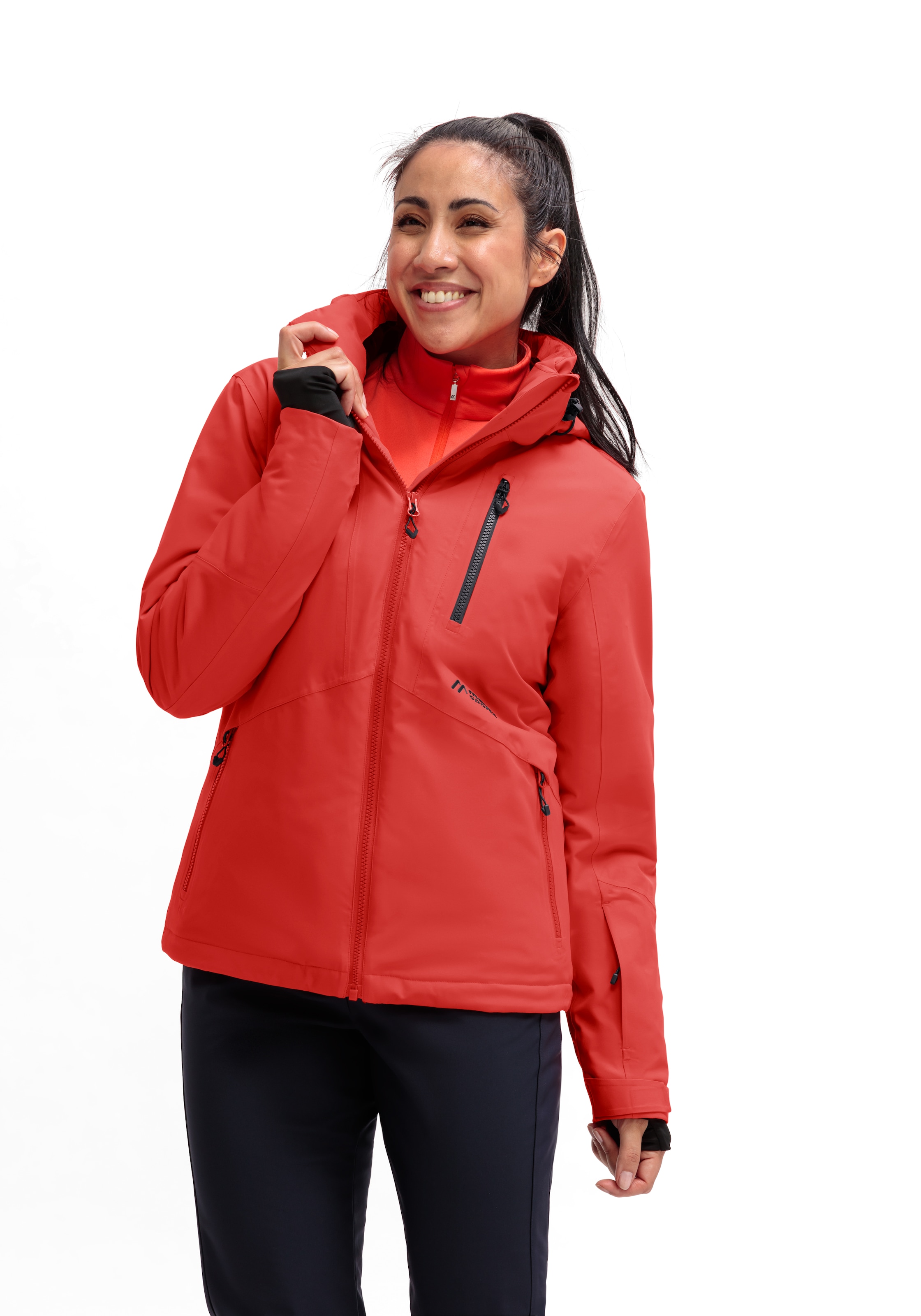 Maier Sports »Straja« Damen Winterjacke, wind/wasserdicht, 3 RV-Taschen und Kapuze