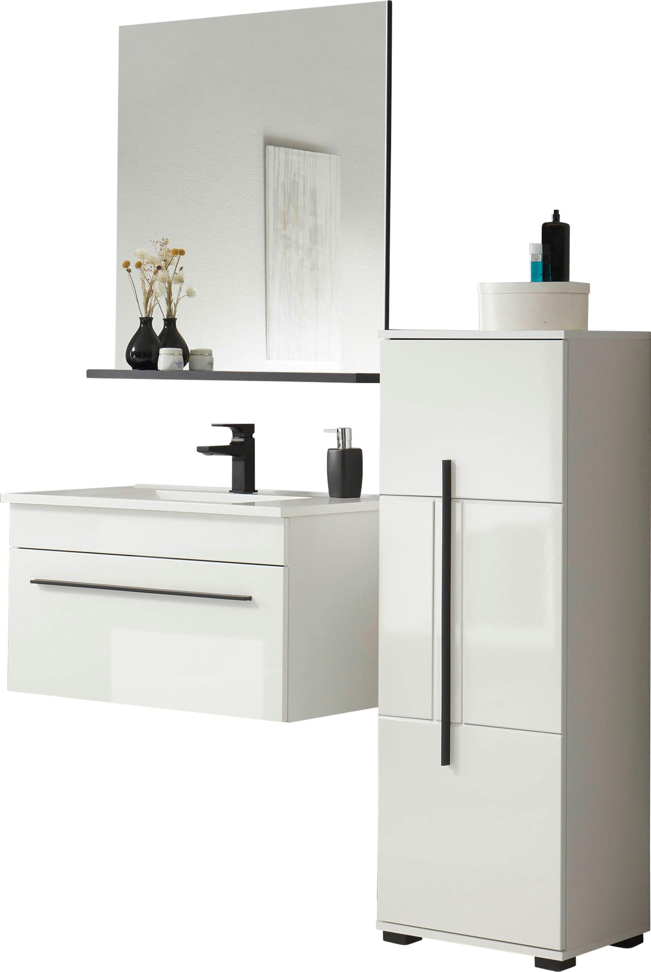 INOSIGN Badmöbel-Set »Cantara, Bad im modernen Design, 3-teiliges Badezimme günstig online kaufen