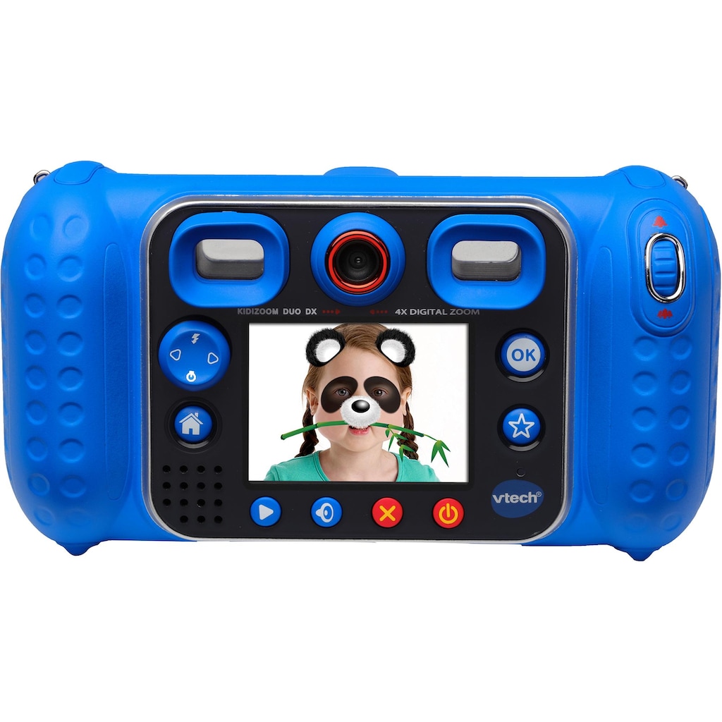 Vtech® Kinderkamera »Kidizoom Duo DX, blau«, 5 MP, inklusive Kopfhörer