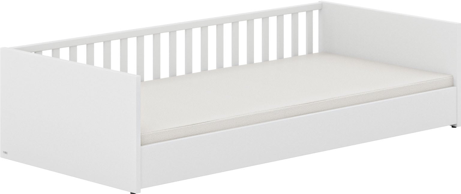 PAIDI Kinderbett »LITTLE FLO, vom Baby bis zum Teeni, in mehreren Farben und Breiten«, (Breite/Länge: 90x200cm + 120X200cm +140x200cm), umbaubar zum Kinder- oder Jugendbett, Bodenbett auch als Sofa nutzbar
