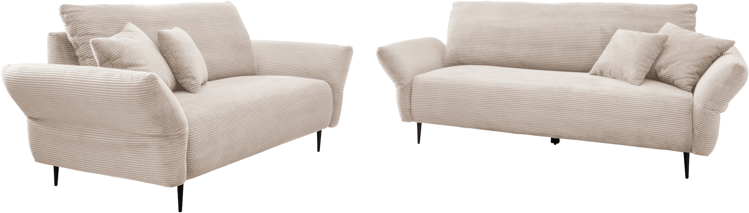 Home affaire 3-Sitzer »Vanilla« Armlehnenfunktion