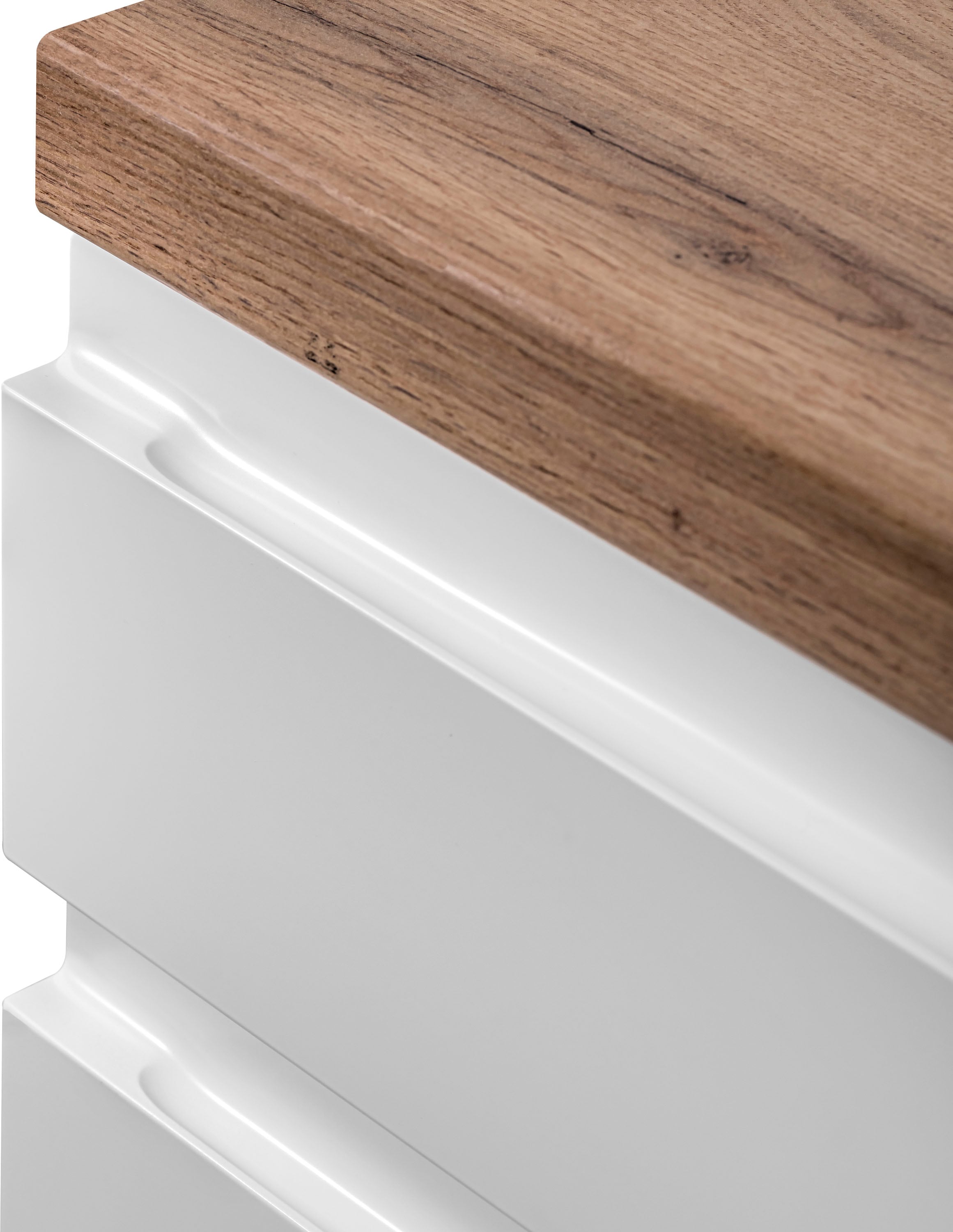 KOCHSTATION Unterschrank »KS-Bruneck« >>Bruneck<< 120 cm breit, für viel Stauraum, hochwertige MDF-Fronten