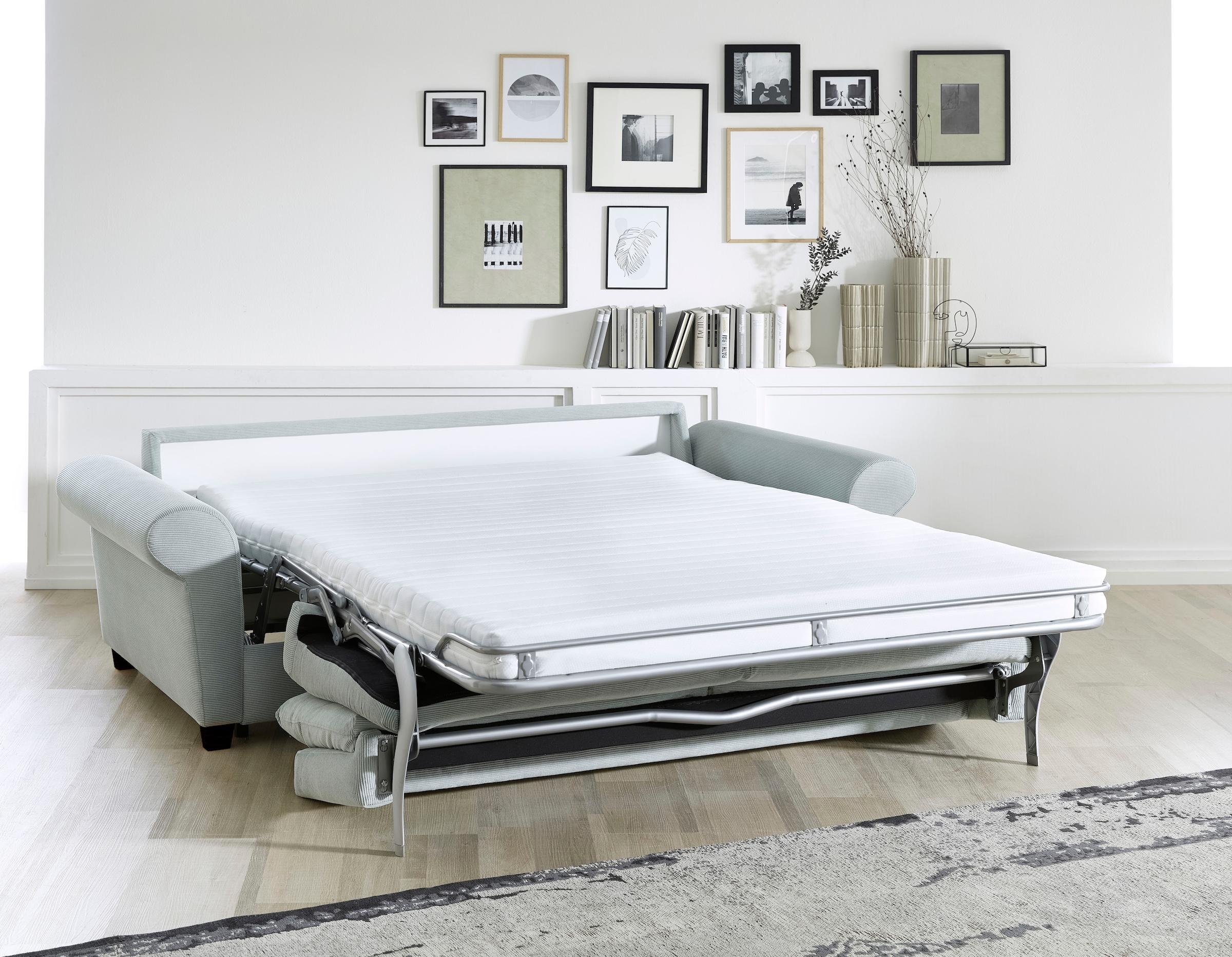Bali Schlafsofa, komfortabler Ergoflex-Lattenrost