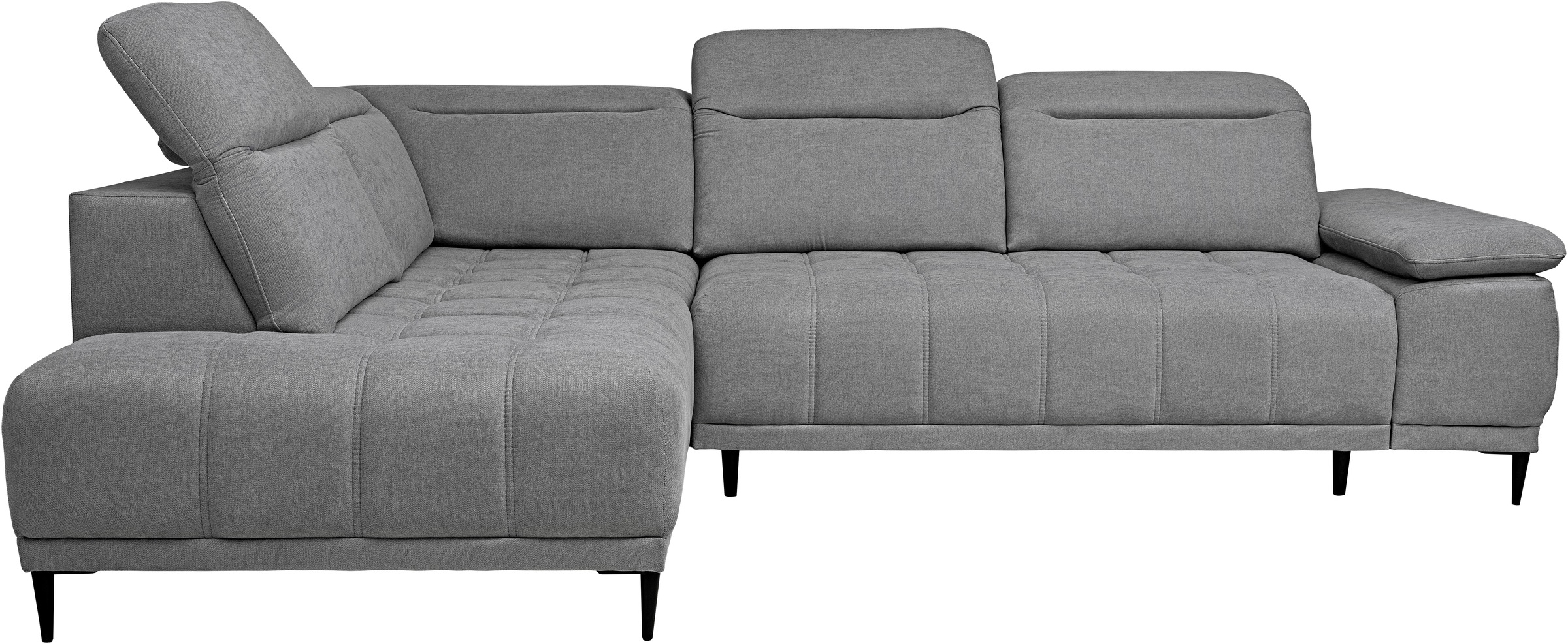 WERK2 Ecksofa »Focus-L, elektrisch erweiterbare Sitztiefe um ca. 30 cm, L-F günstig online kaufen