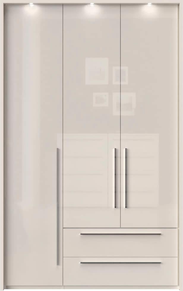 OTTO home Drehtürenschrank "Piano, inklusive Rahmen und Beleuchtung, soft-c günstig online kaufen