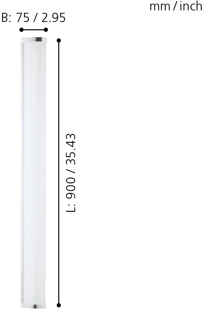 EGLO LED Wandleuchte »GITA 2«, 1 flammig, Leuchtmittel LED-Board   LED fest günstig online kaufen