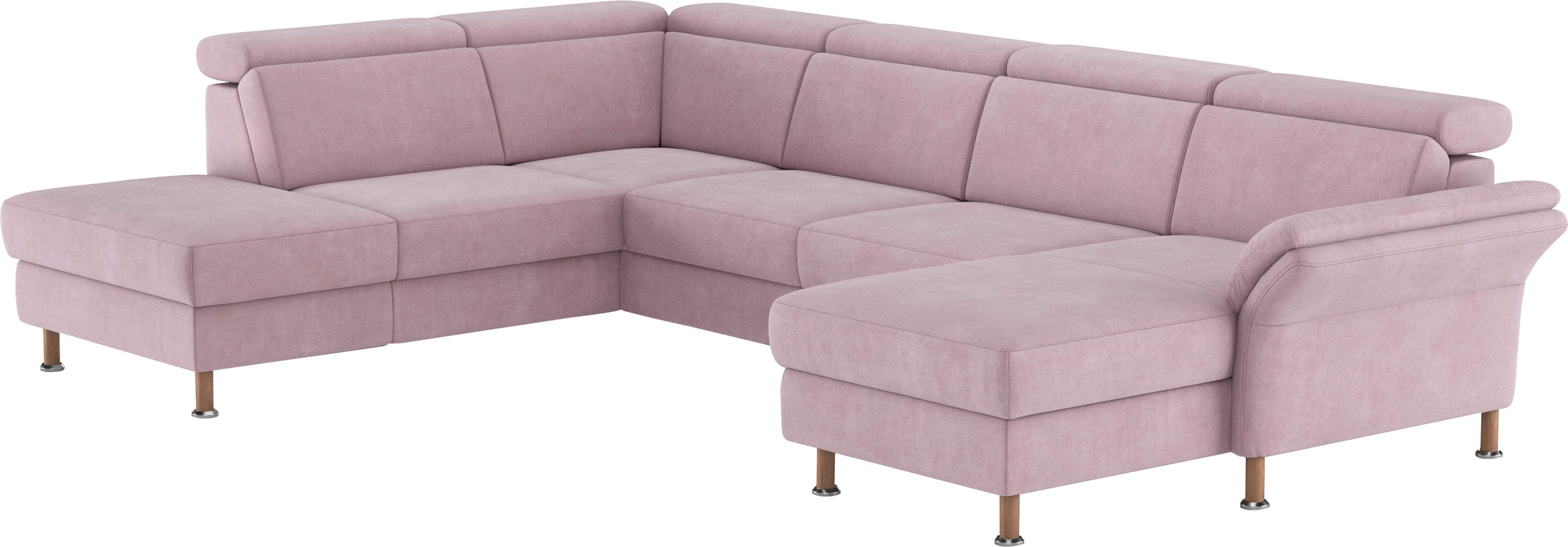 Home affaire Wohnlandschaft »Calypso U-Form«, wahlweise mit motorischer Relaxfunktion