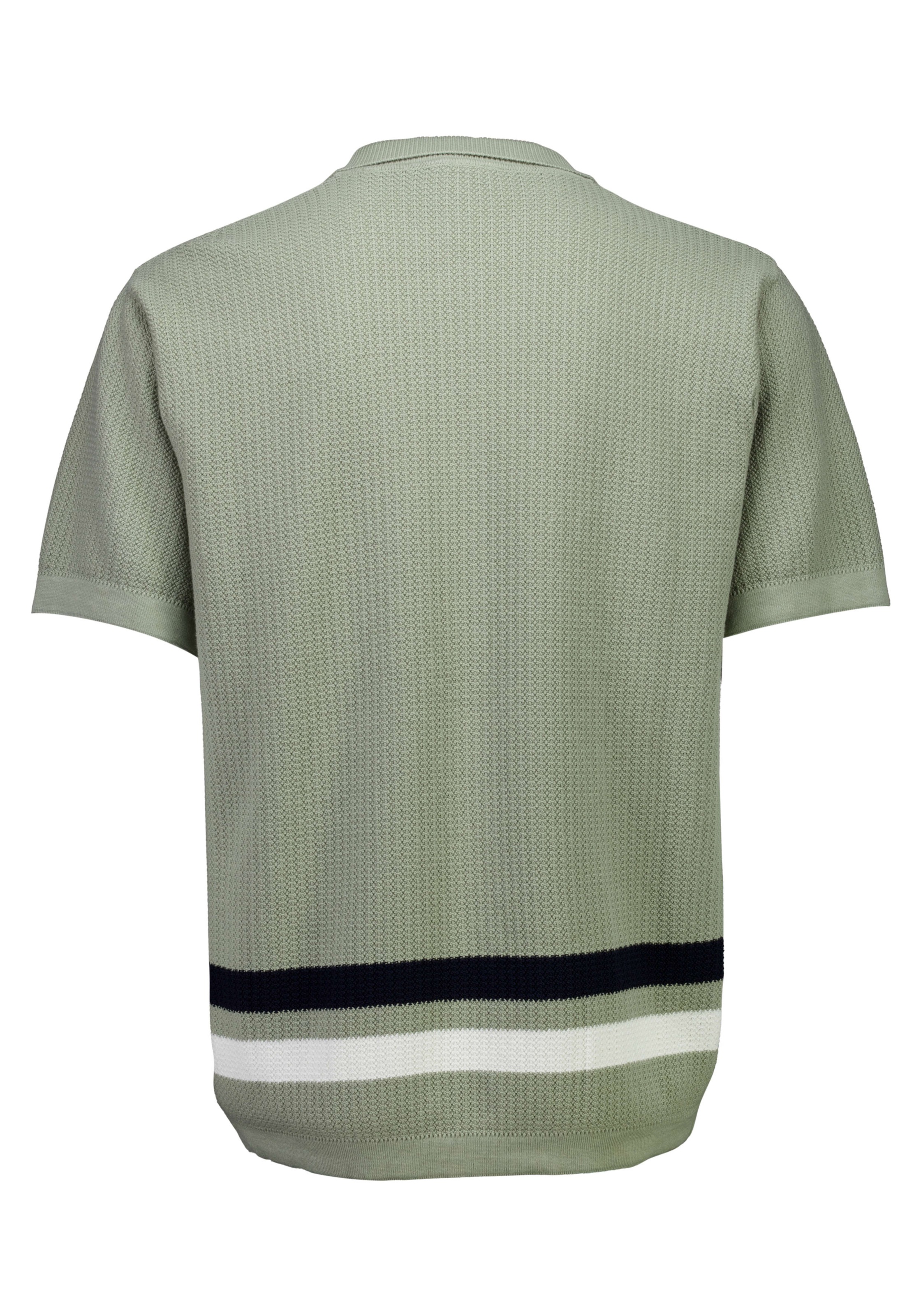 LINDBERGH Strickjacke Kurzarm-Strickjacke mit grafischem Muster