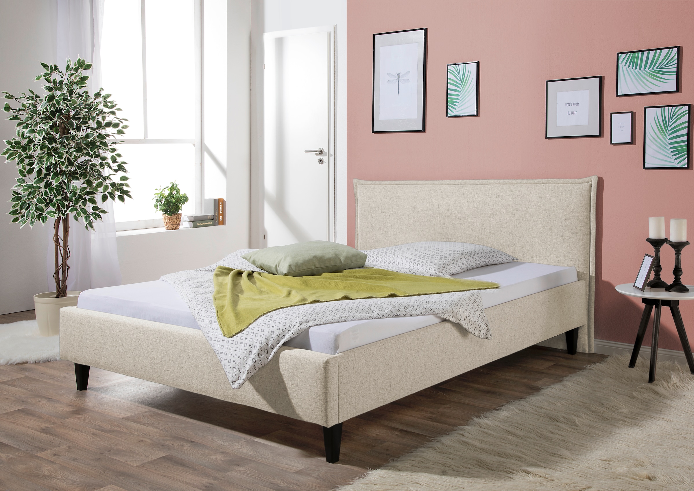 Maintal Polsterbett "Gustine" Bettseiten zerlegt, ohne Bettkasten günstig online kaufen