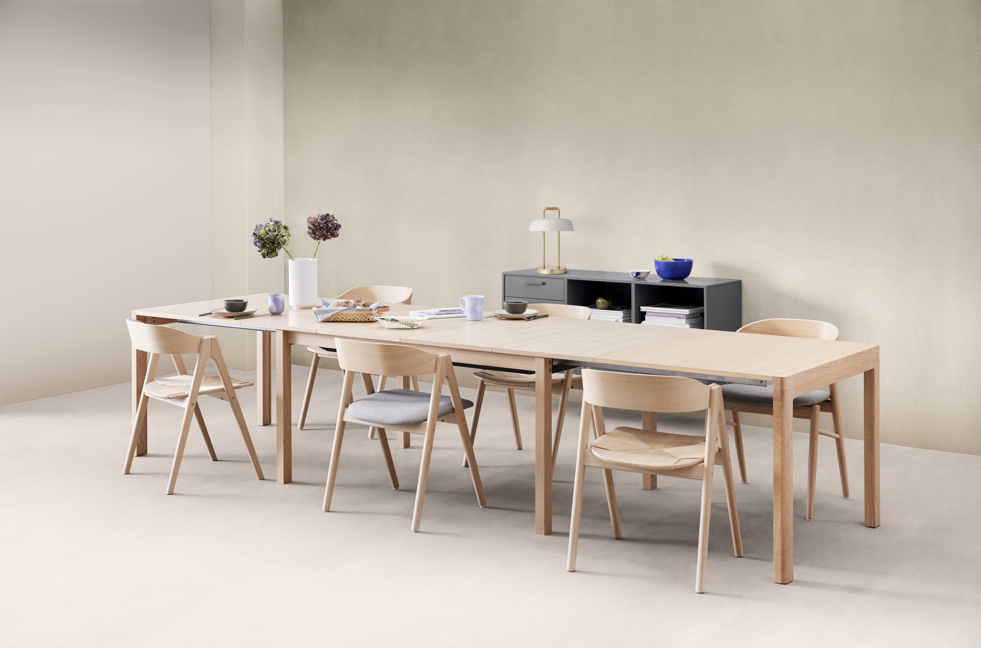 Hammel Furniture Esstisch »Join XXL, ausziehbar 220-541cm, mit 6 Einlegepla günstig online kaufen