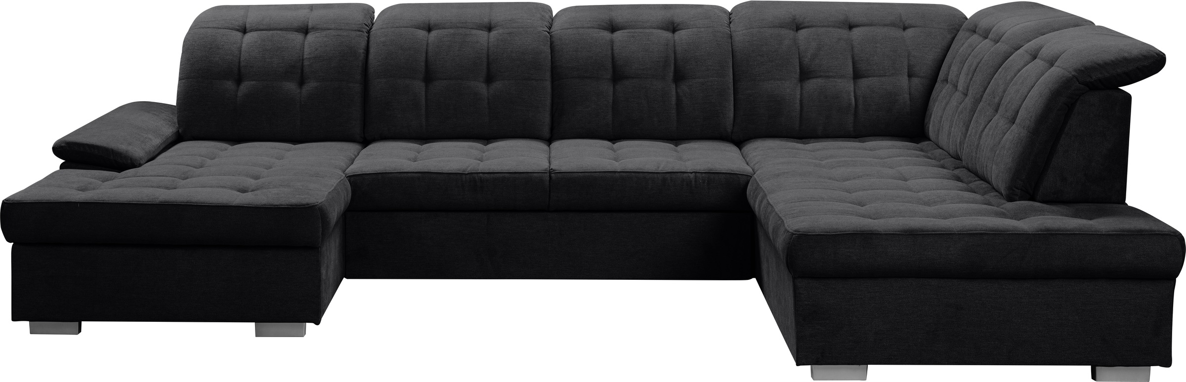 WERK2 Wohnlandschaft »Kordula-New Multifunktion Couch, Breite 332cm, U-Form günstig online kaufen