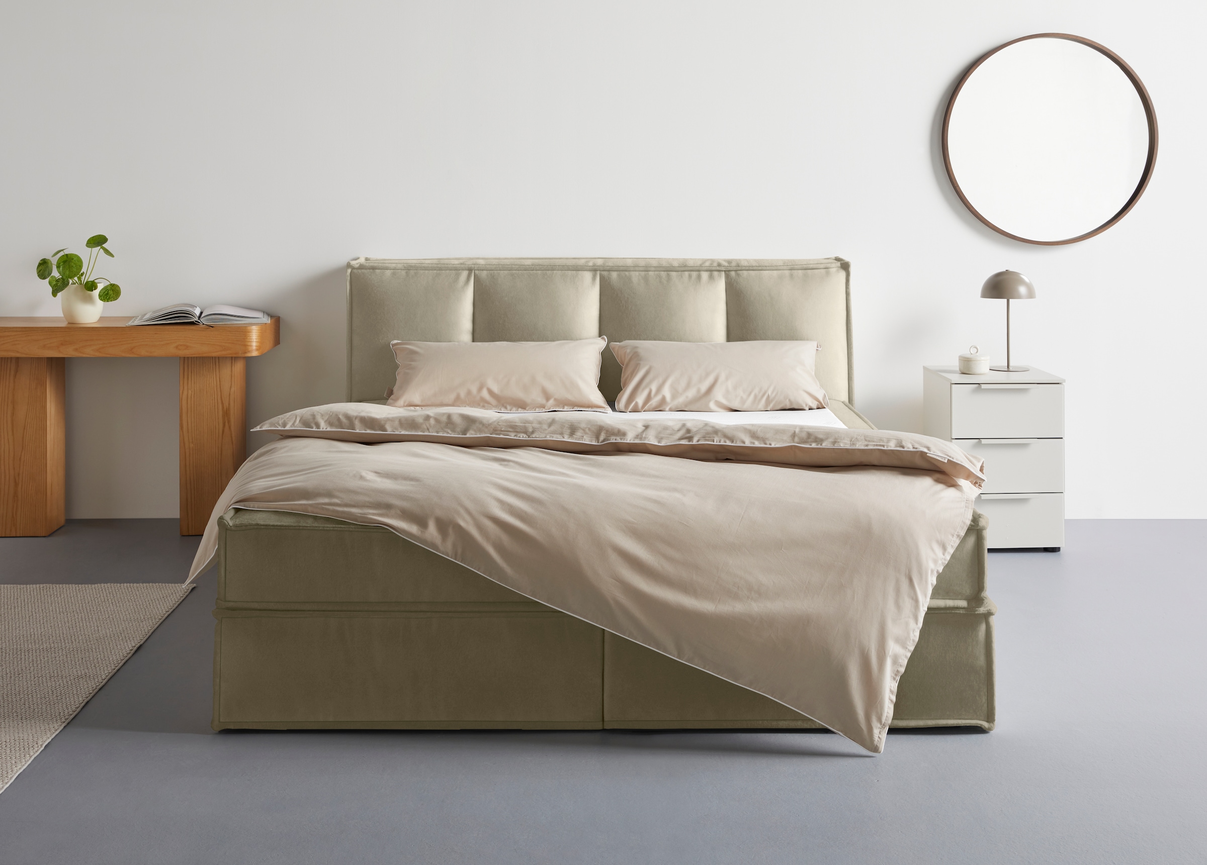 LeGer Home by Lena Gercke Boxspringbett »Addyson« Härtegrade H2, H3 und H4 günstig online kaufen