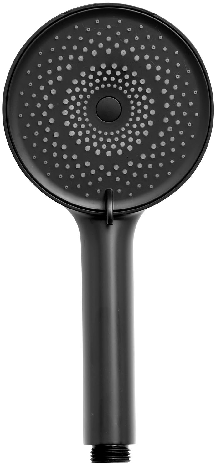 WENKO Handbrause »Softwater« Duschkopf mit 3 Strahlarten, Ø 12 cm, mikrofeine Düsen, sanftes Wasser
