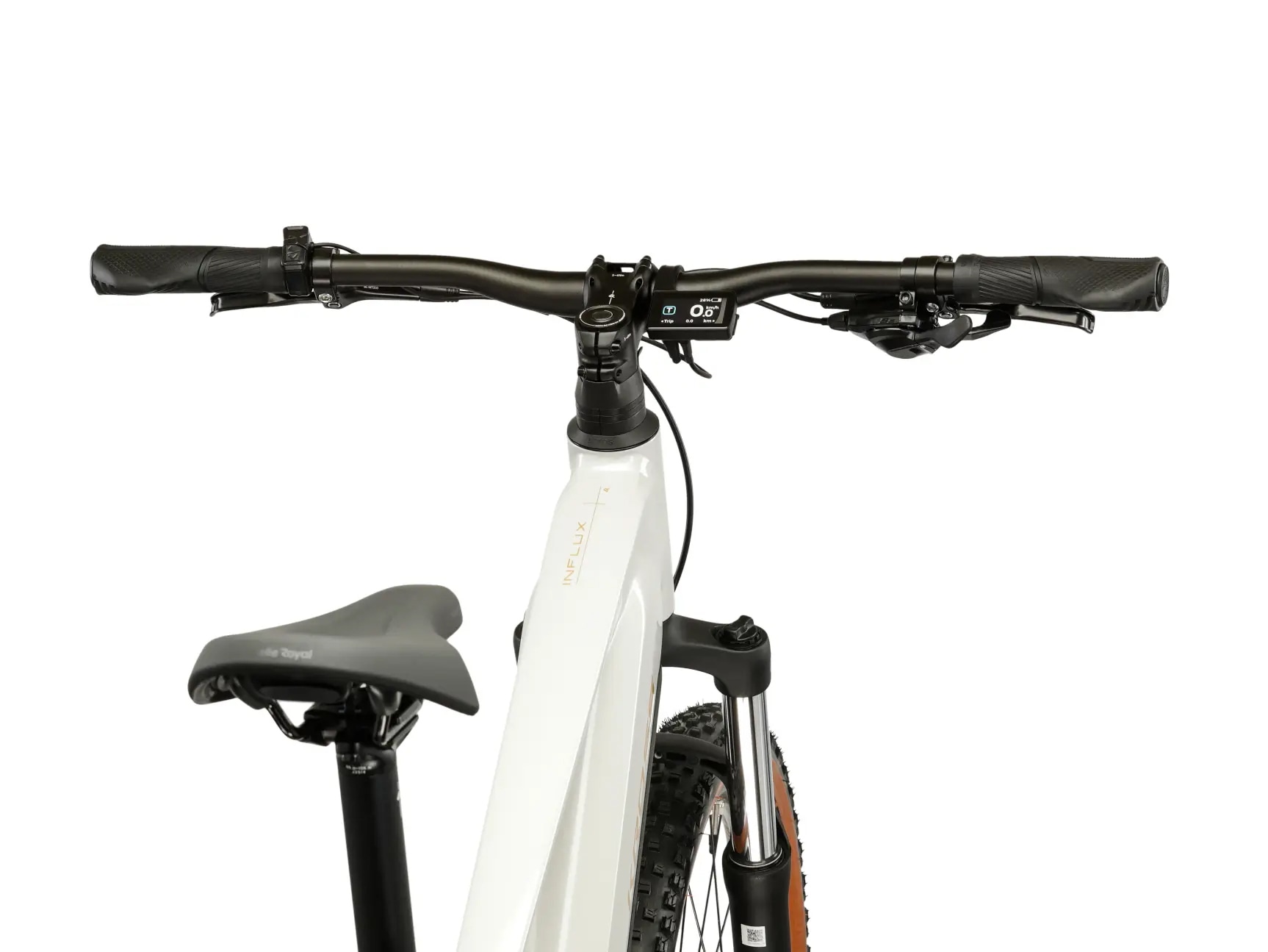 Kross »Influx Hybrid 1.0 20Ah/720Wh 29 Zoll grau 9 Gänge 2026« 9 Gang Shimano CUES U4000 Schaltwerk Kettenschaltung Mittelmotor 250 W