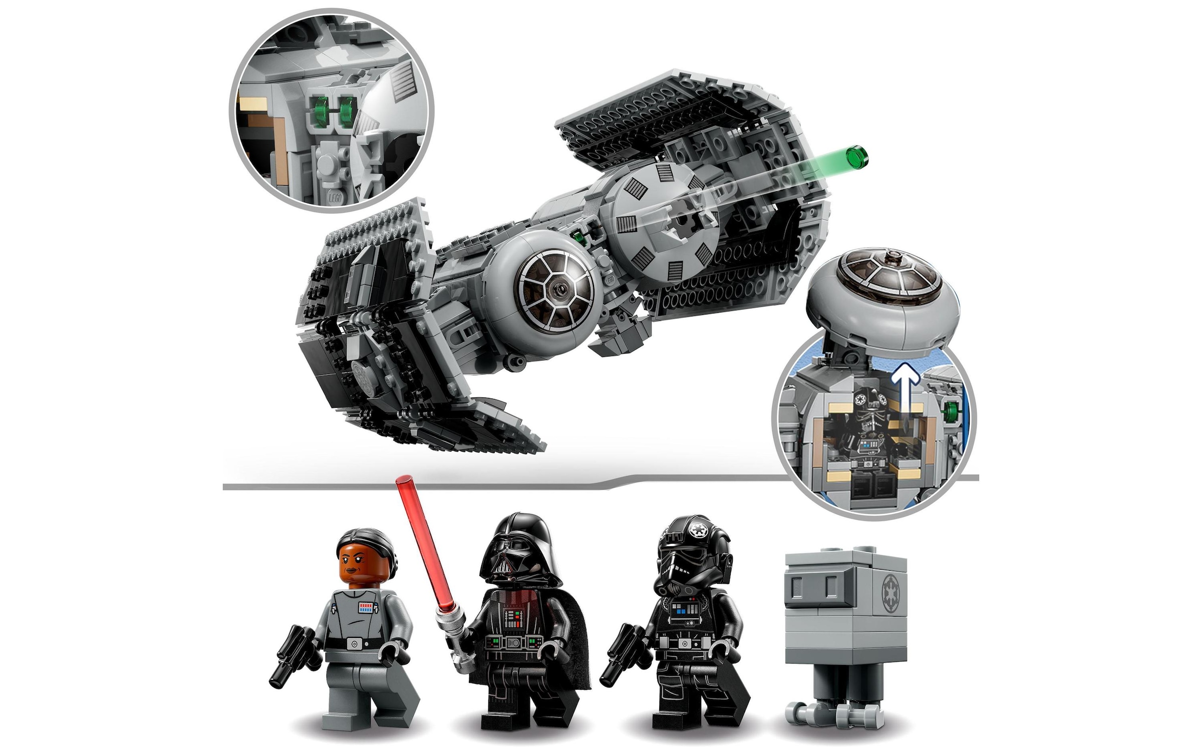 LEGO® Konstruktionsspielsteine »LEGO SW TIE Bomber«