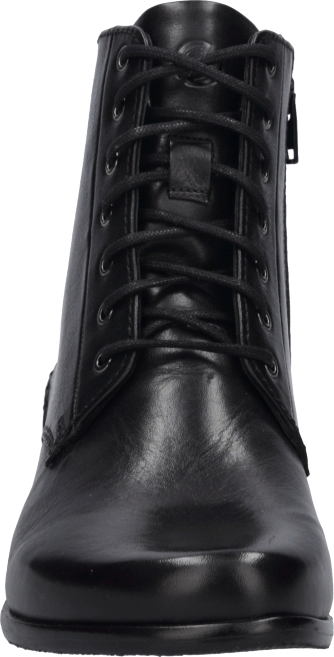 Josef Seibel Schnürstiefelette »Catrin 02«  Blockabsatz, Basic-Stiefelette mit Logoprägung, Weite H (=sehr weit)