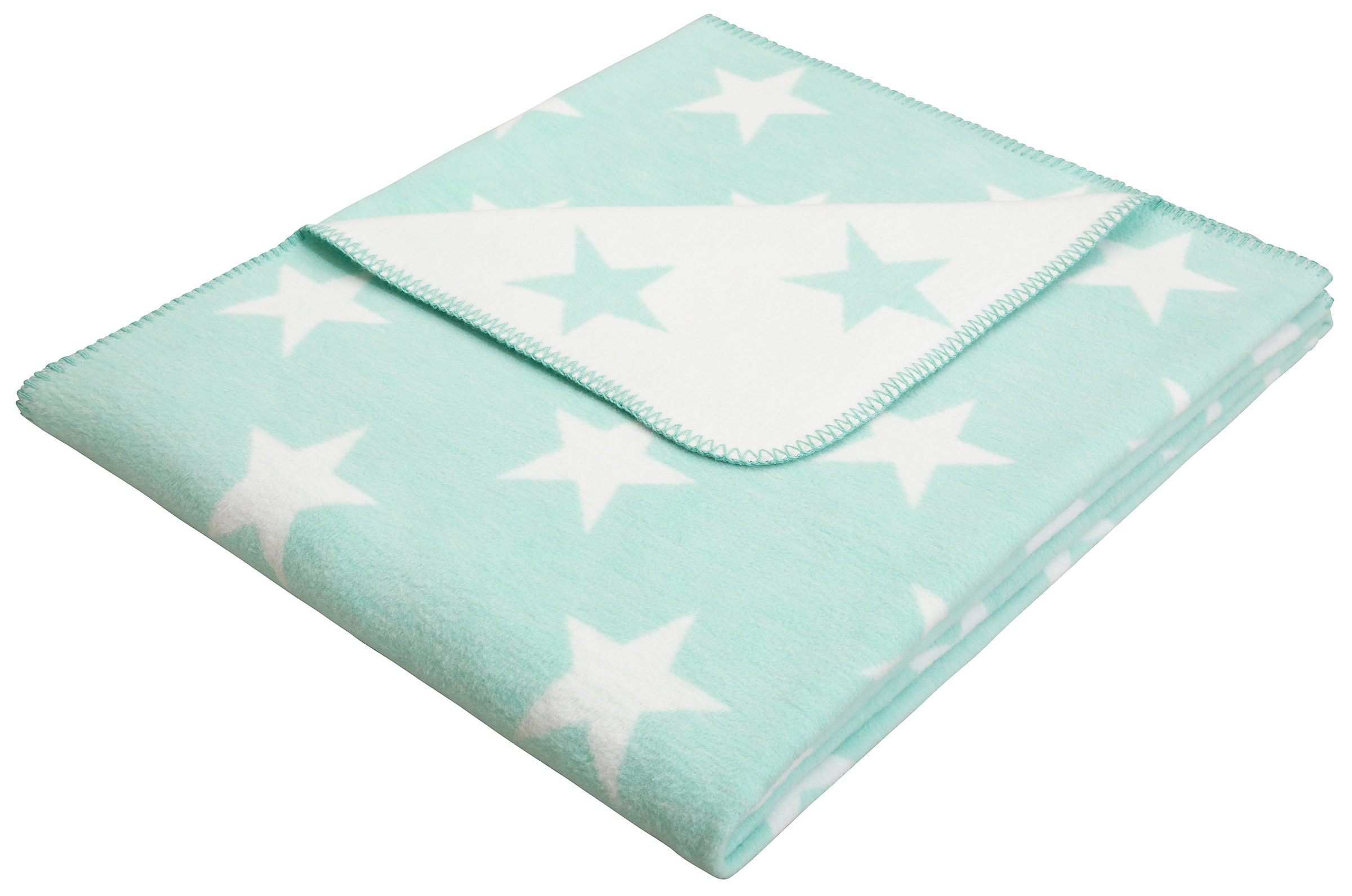 Lüttenhütt Wohndecke »Adina«, mit tollen Sternen, Kuscheldecke, 180 x 140 c günstig online kaufen