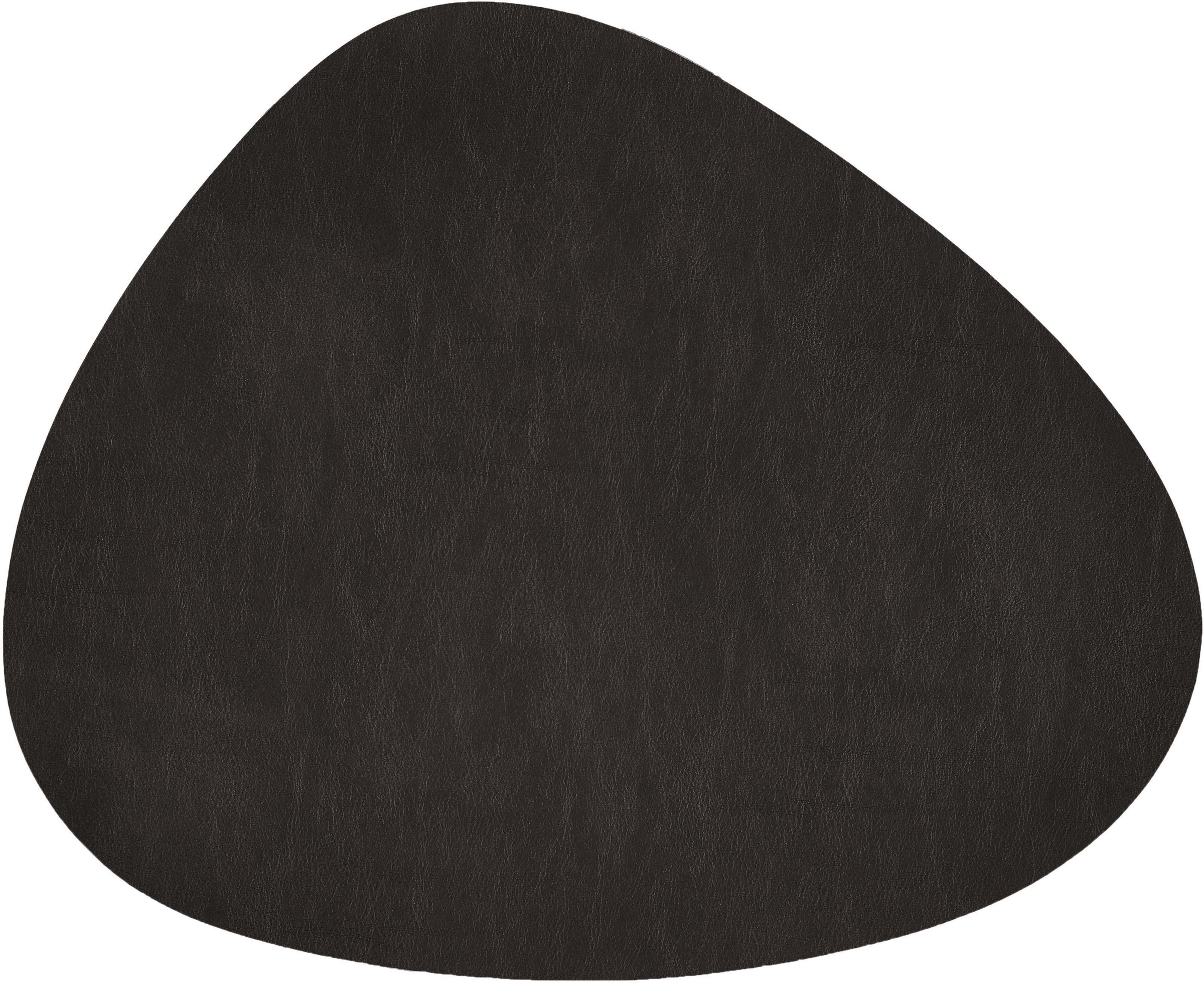 STUCO Platzset »Kaja - Stone-Shape« schwarz B/L: 37 cm x 44 cm