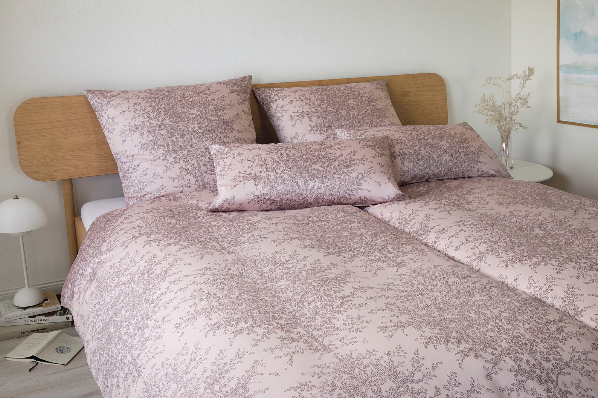 Elegante Bettwäsche »Forest« 2 Stk. tlg. angenehmes Hautgefühl günstig online kaufen