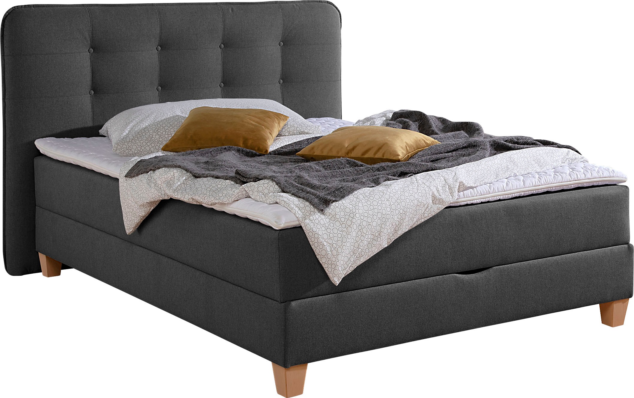 Home affaire Boxbett, inklusive Kaltschaum-Topper und Bettkasten