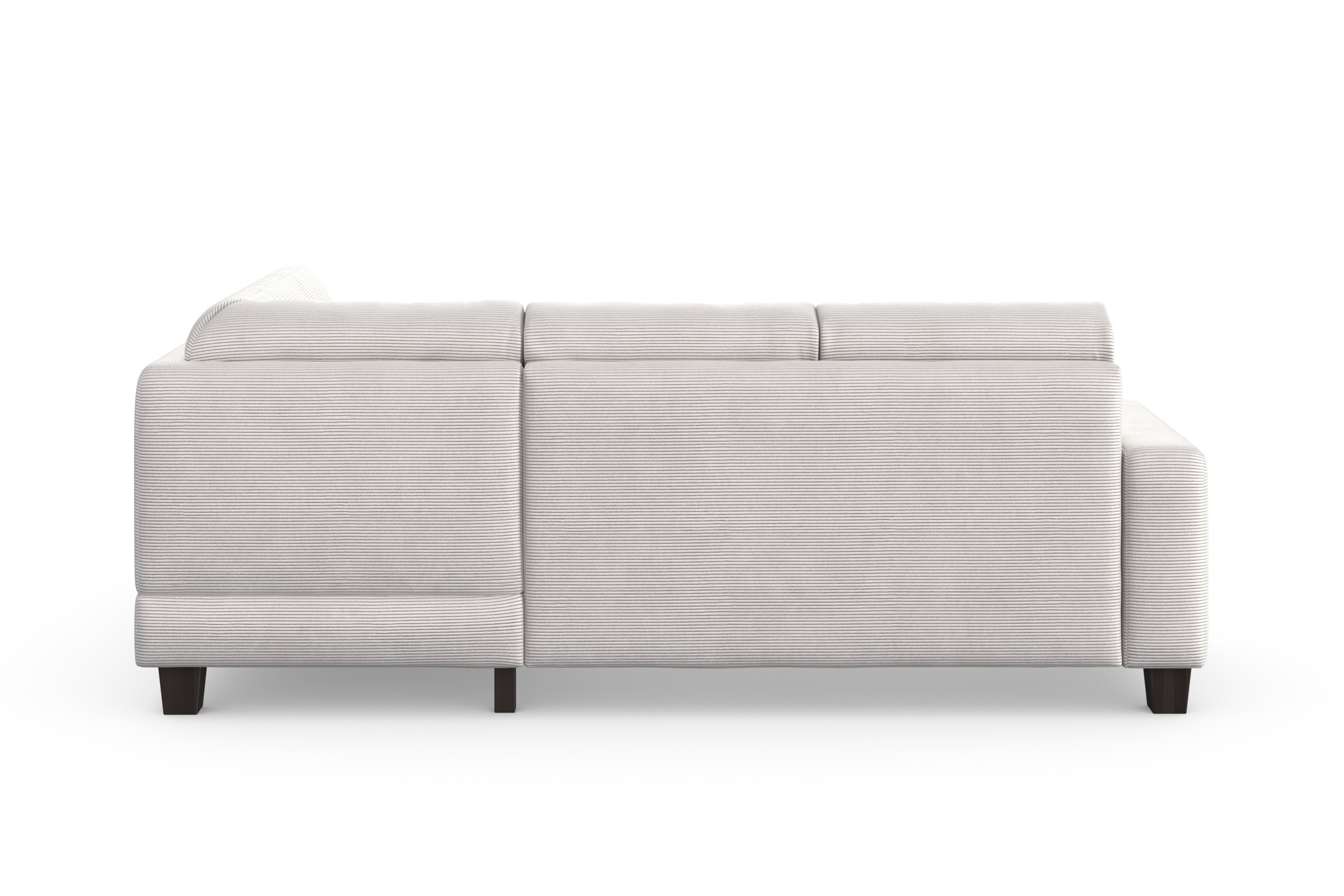 Home affaire Ecksofa »Summer L-Form«, mit Ottomane, mit oder ohne Bettfunktion und Bettkasten, Cord-Bezug