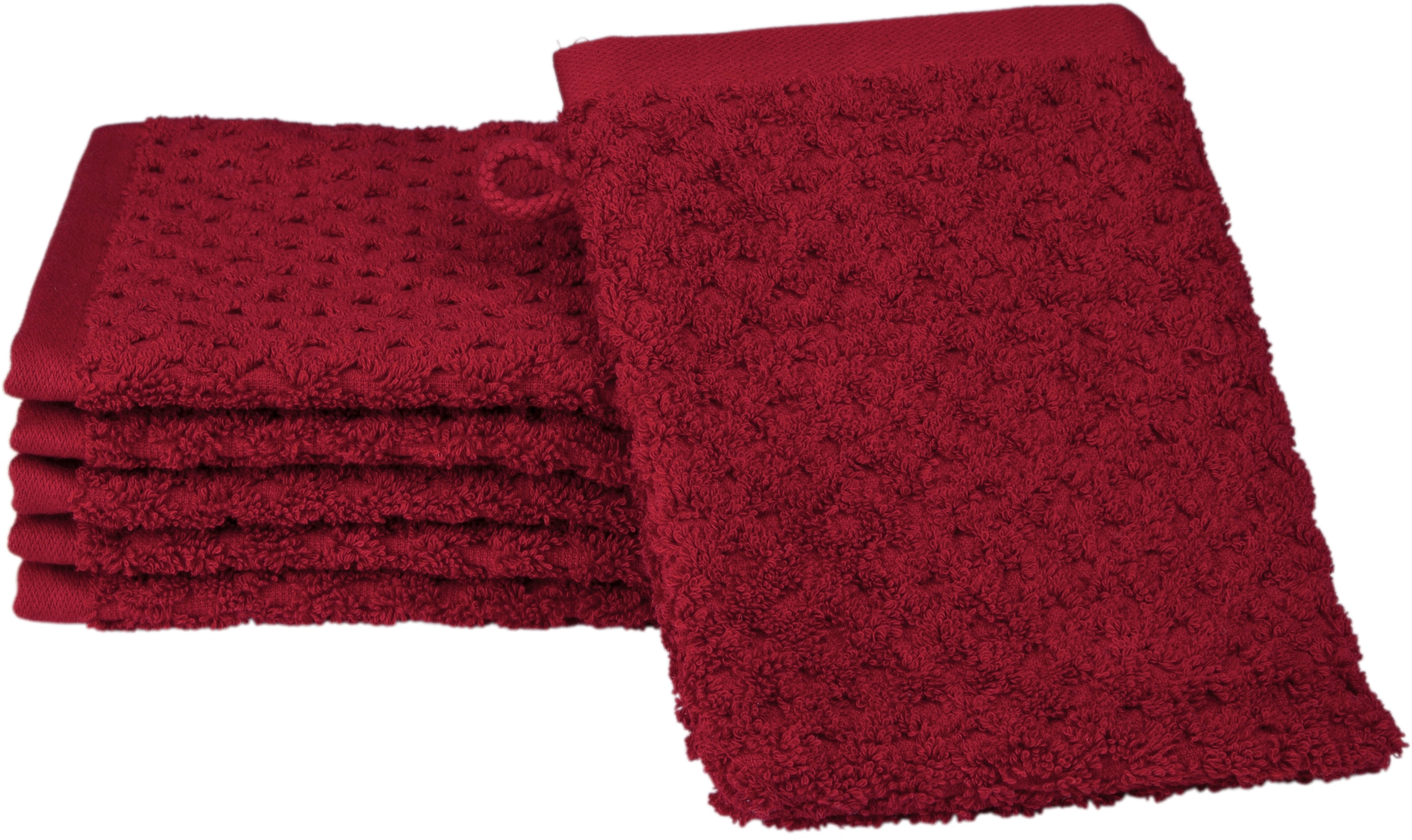 bestellen und ROSS % Waschhandschuh 100 Baumwolle 6 (6 tlg., bequem Waschhandschuhe), schnell »Harmony«,