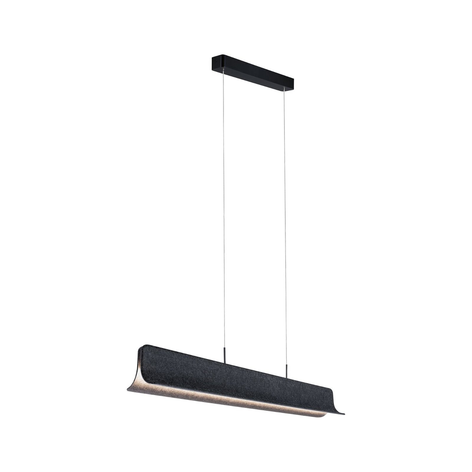 Paulmann LED Pendelleuchte »Noyan 3-Step-Dimmbar 2x24W Anthrazit«, 2 flammi günstig online kaufen