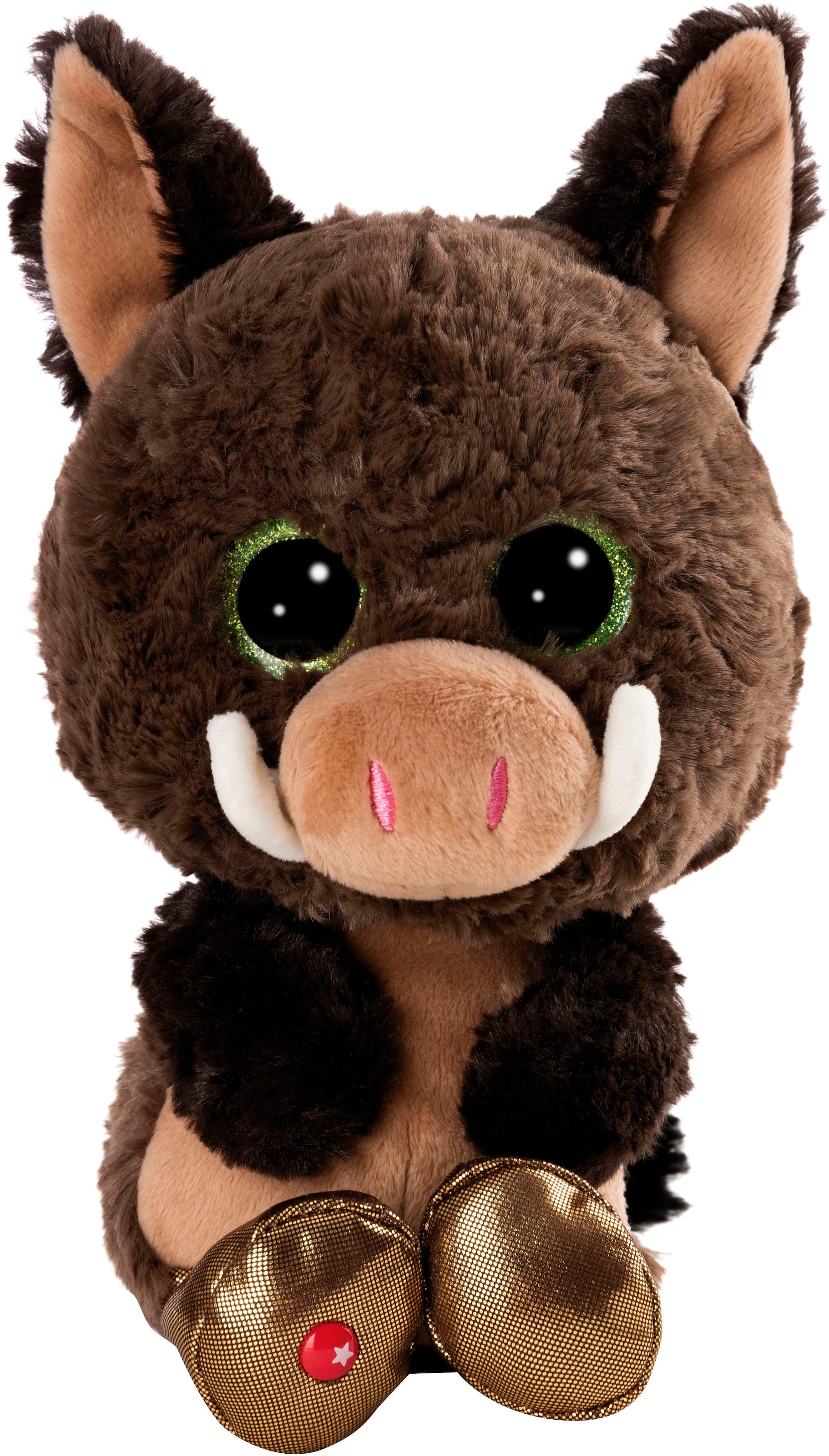 Nici Kuscheltier »Glubschis, Wildschwein Truffle Fluffle 25 cm schlenkernd«