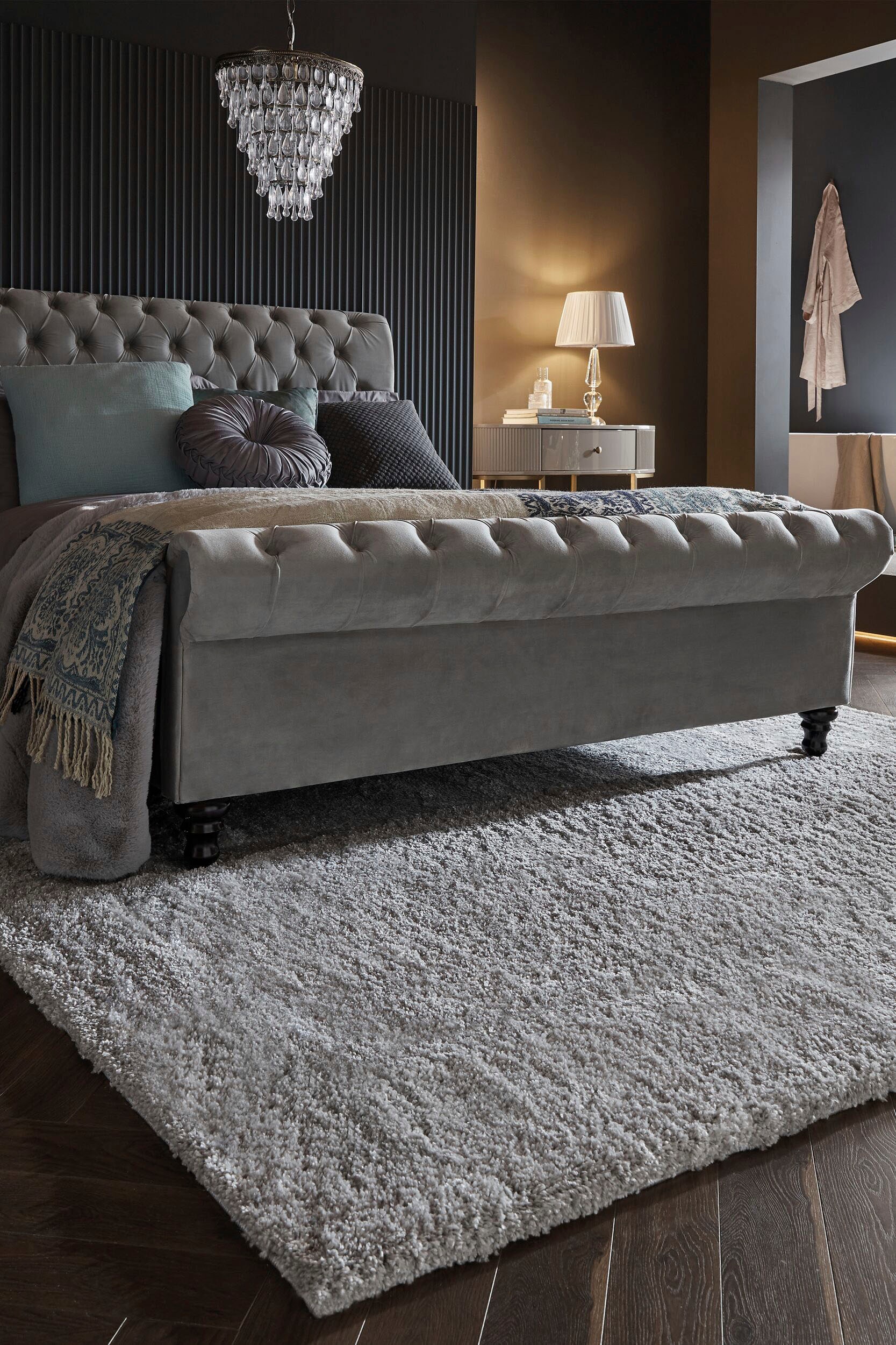 FLAIR RUGS Hochflor-Teppich »Feather«, rechteckig, 40 mm Höhe