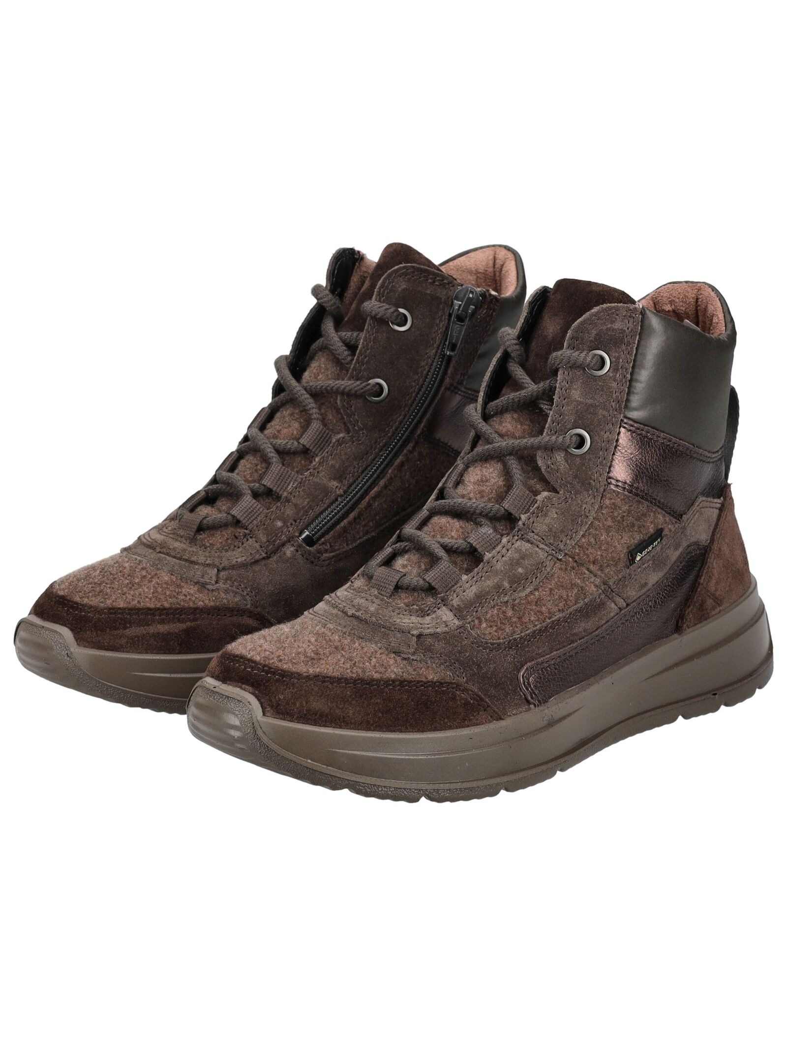 Legero Schnürstiefelette »Legero Stiefelette Veloursleder/Textil«