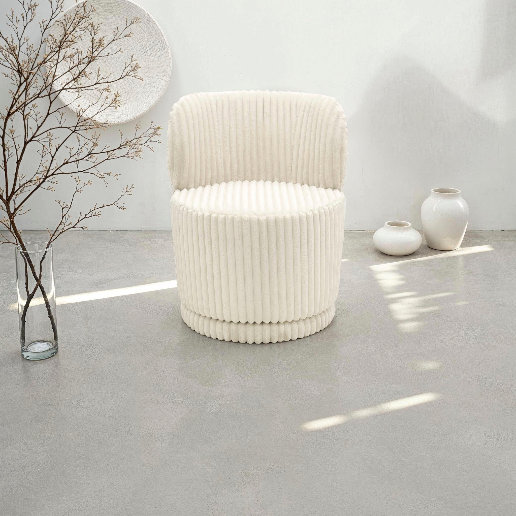 DOMO collection Sessel »Ypres Loungesessel inkl. 360* Drehfunktion« Minimal günstig online kaufen